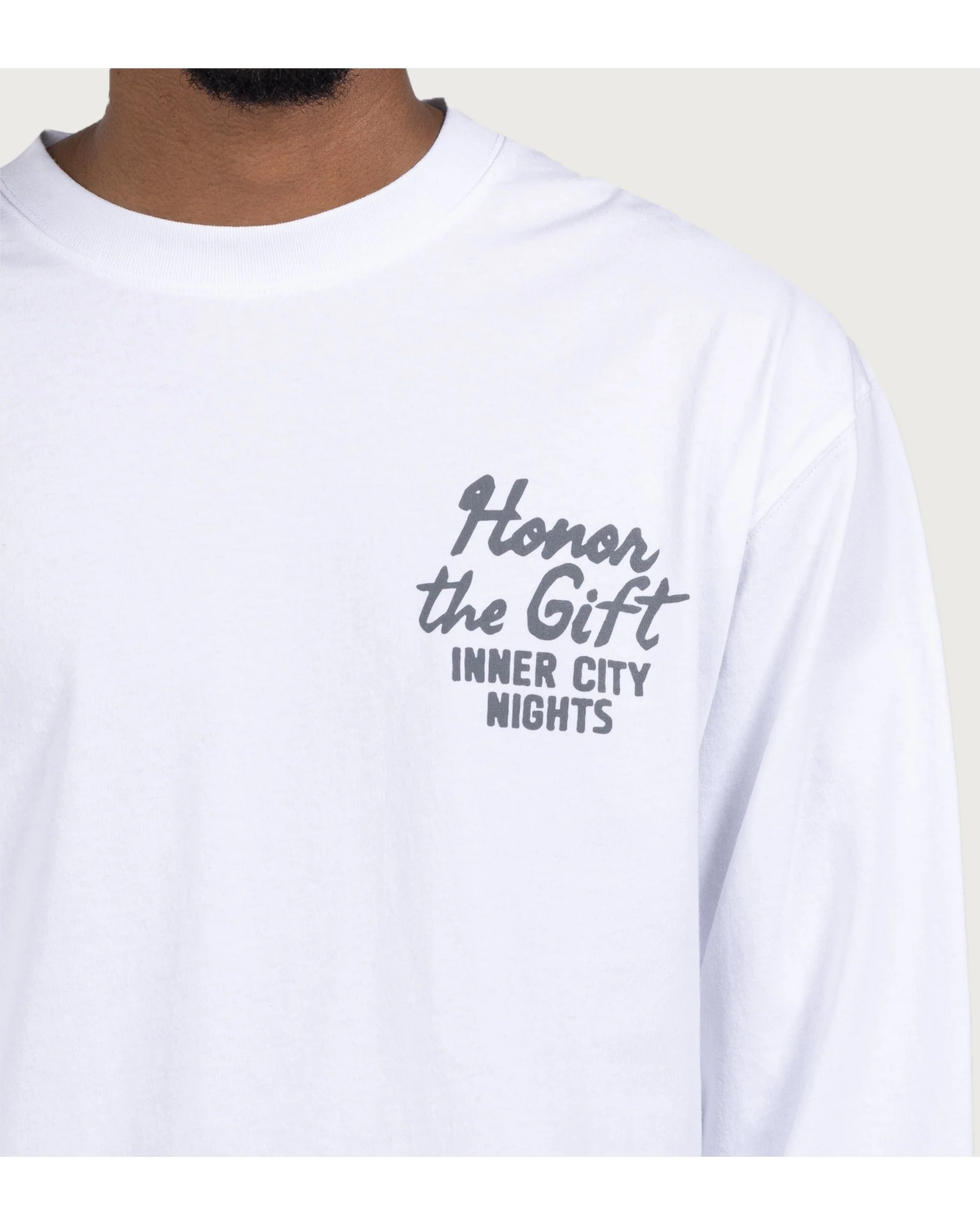 Late Night Dining Tee - White - Image 5