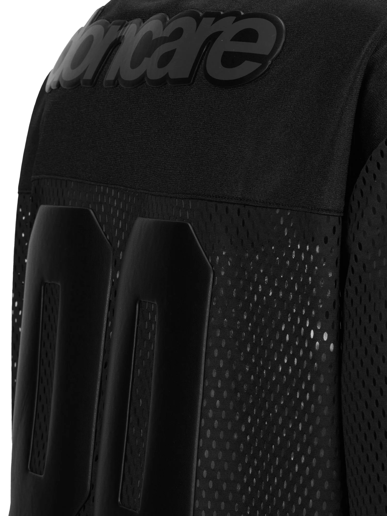 LEATHER FOOTBALL JERSEY - BLACK - Image 27