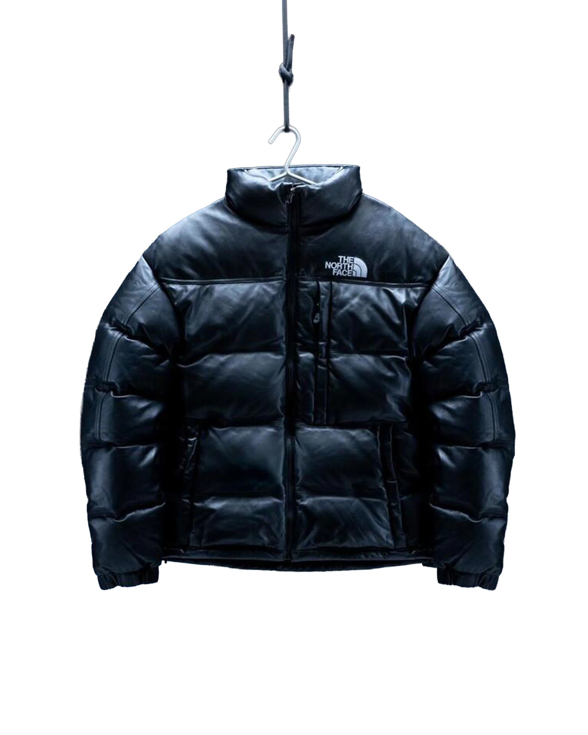 Leather Pack Summit Jacket - Black