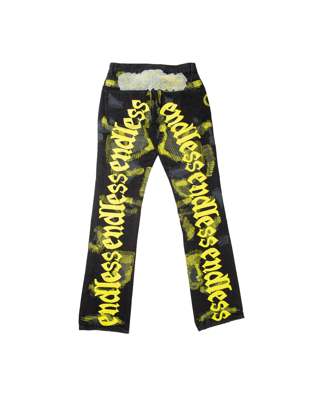 LESS BLACK/YELLOW DENIM - Image 2