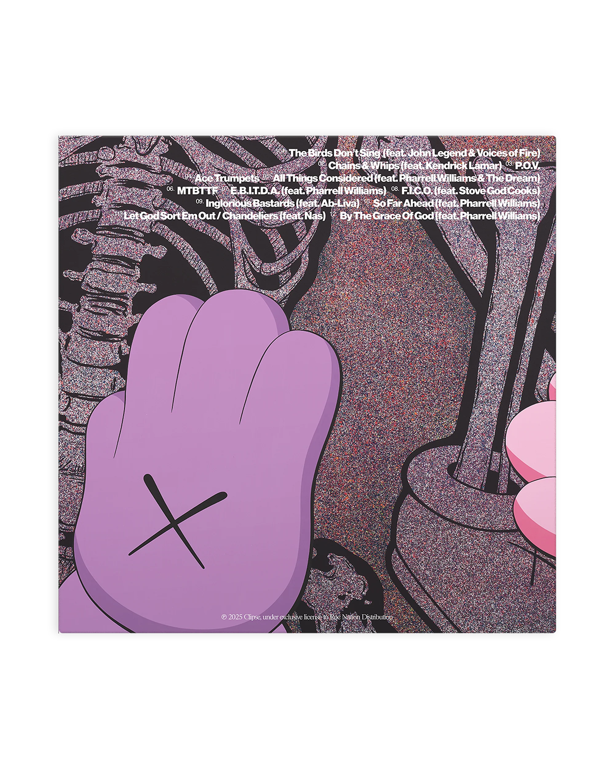 Let God Sort Em Out Clear LP - Image 3