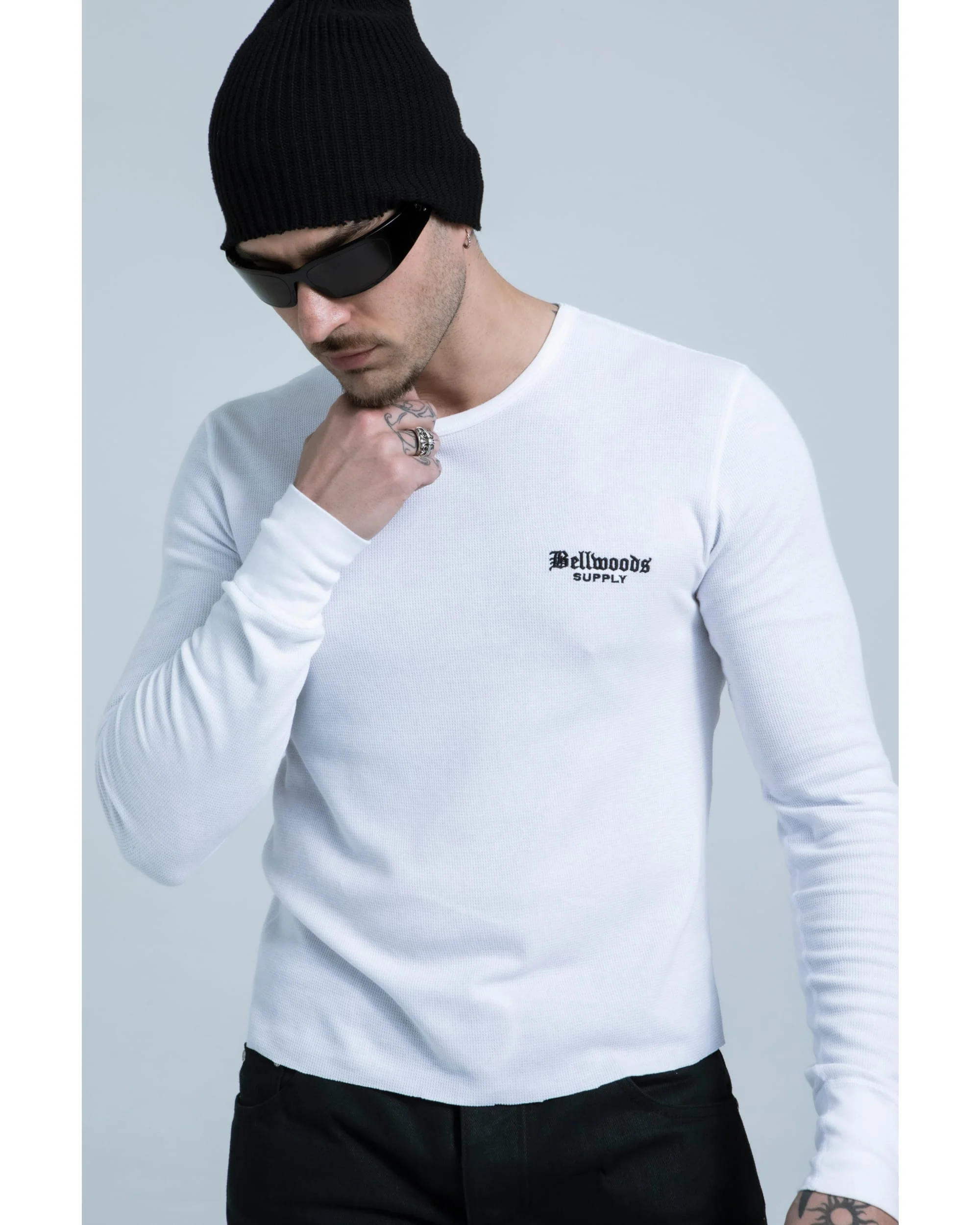 Lightweight Longsleeve Supply Thermal - White - Image 3