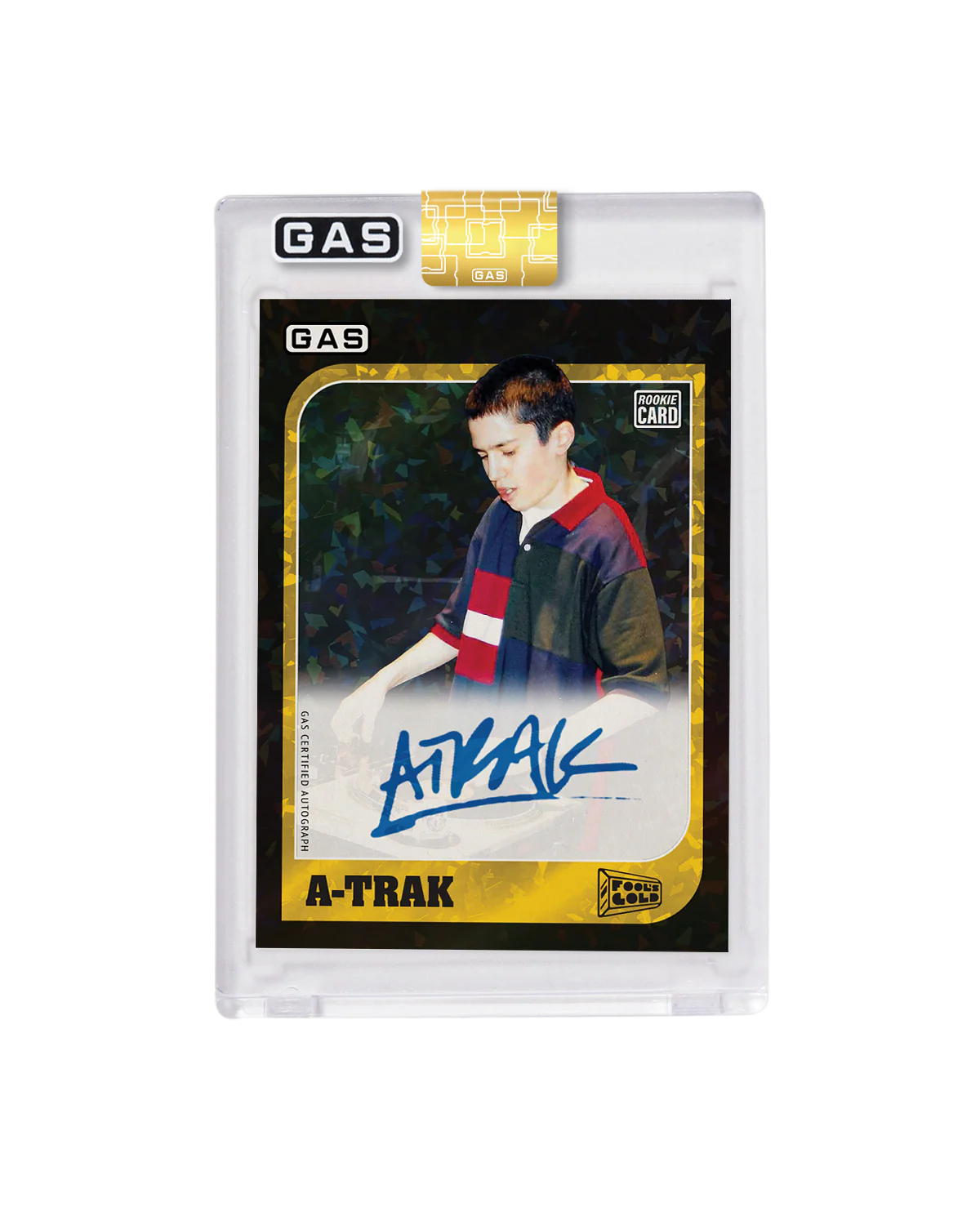 Limited Edition A-Trak & Fool’s Gold Records GAS Cracked Ice Foil Trading Cards Set - Image 12
