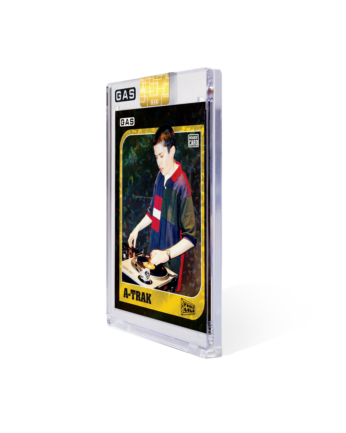 Limited Edition A-Trak & Fool’s Gold Records GAS Cracked Ice Foil Trading Cards Set - Image 13