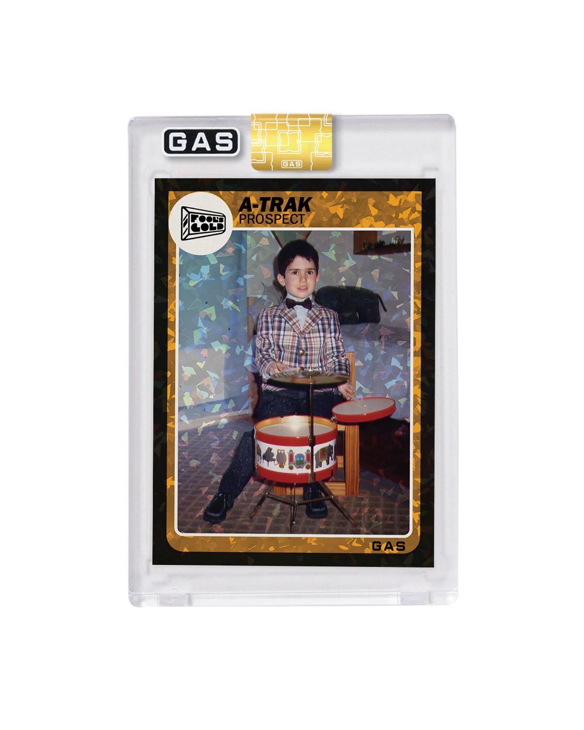 Limited Edition A-Trak & Fool’s Gold Records GAS Cracked Ice Foil Trading Cards Set - Image 14