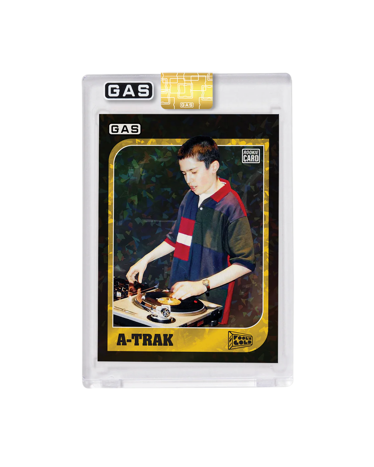 Limited Edition A-Trak & Fool’s Gold Records GAS Cracked Ice Foil Trading Cards Set - Image 16