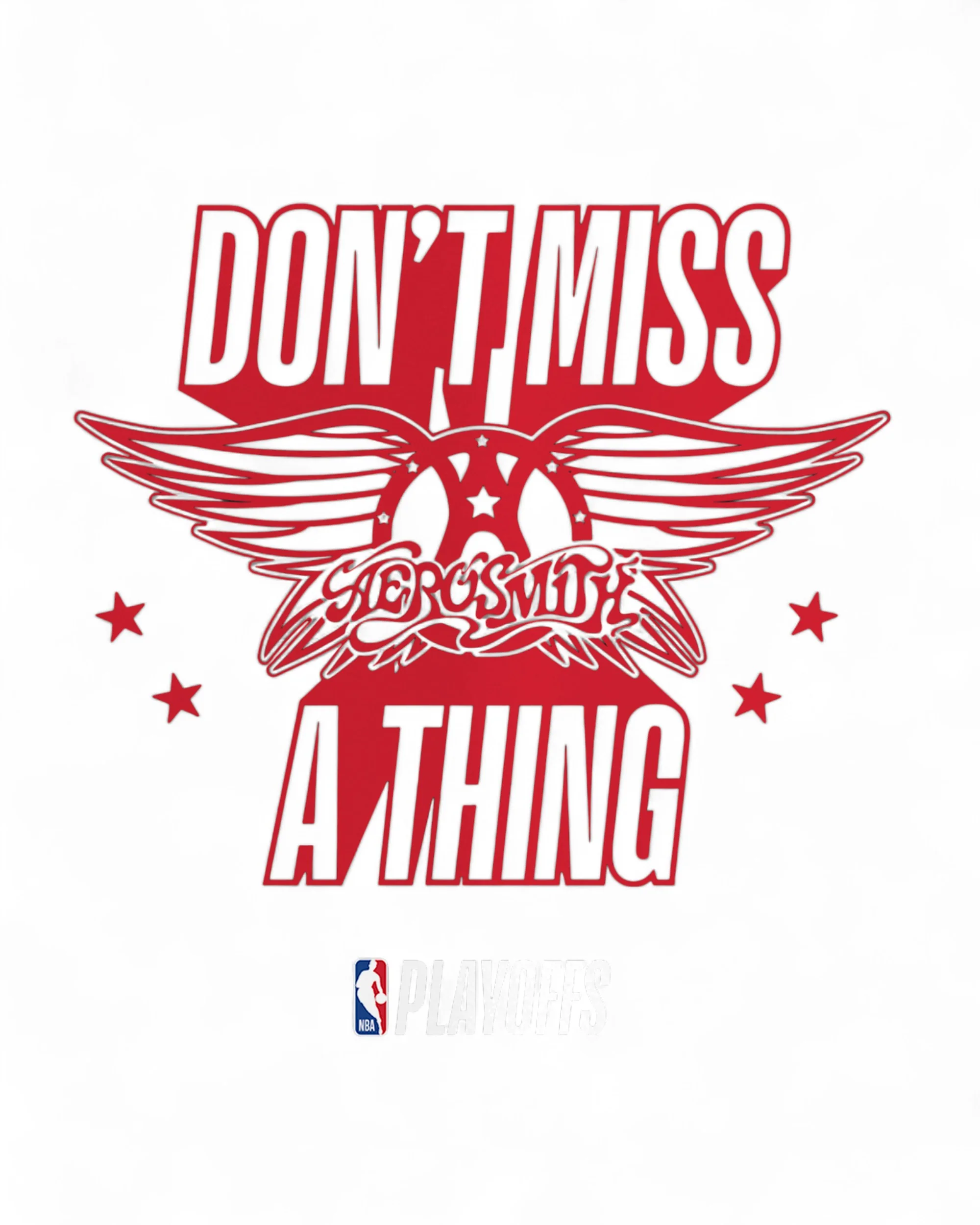 Limited Edition Aerosmith X Fanatics Playoff Shirt - Image 4