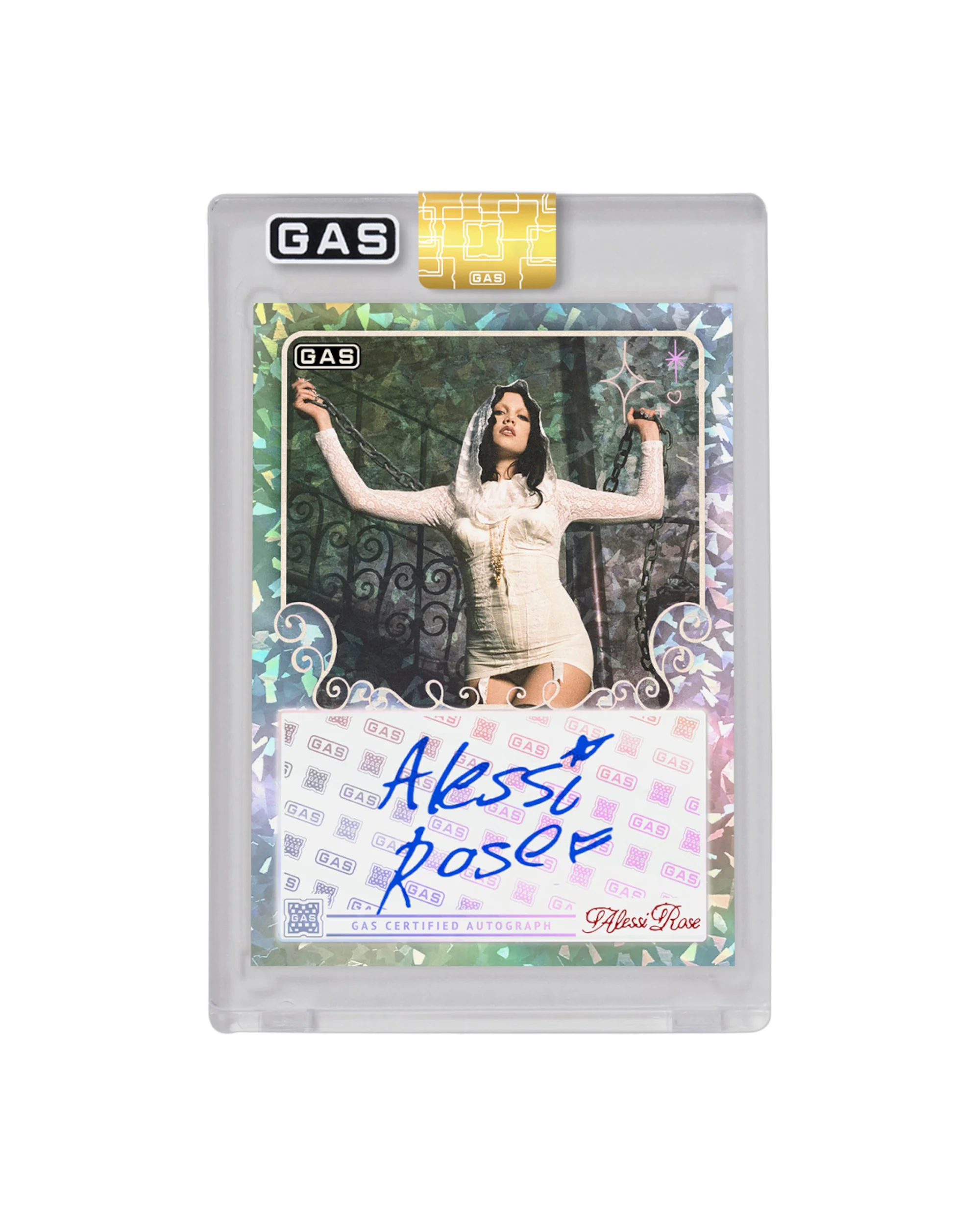 Limited Edition Alessi Rose x GAS Cracked Ice Foil Card - Image 3