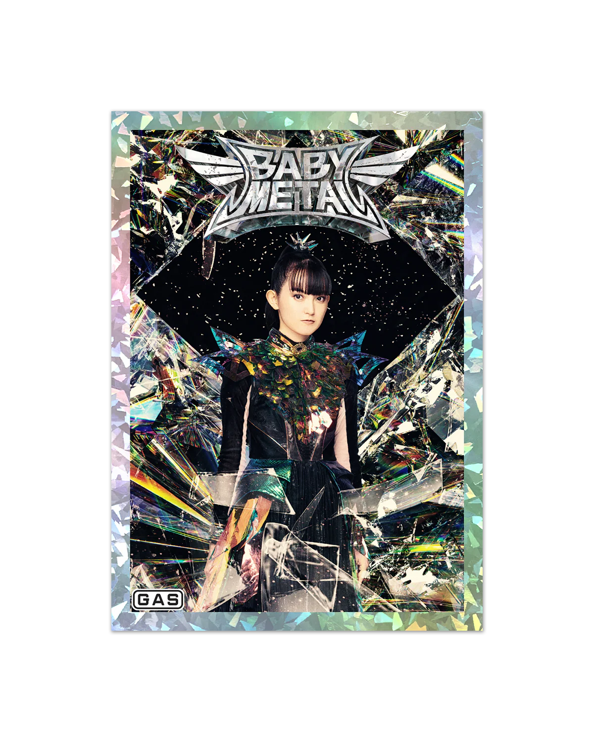 Limited Edition BABYMETAL x GAS 4-Cracked Ice Foil Cards Set - Image 3