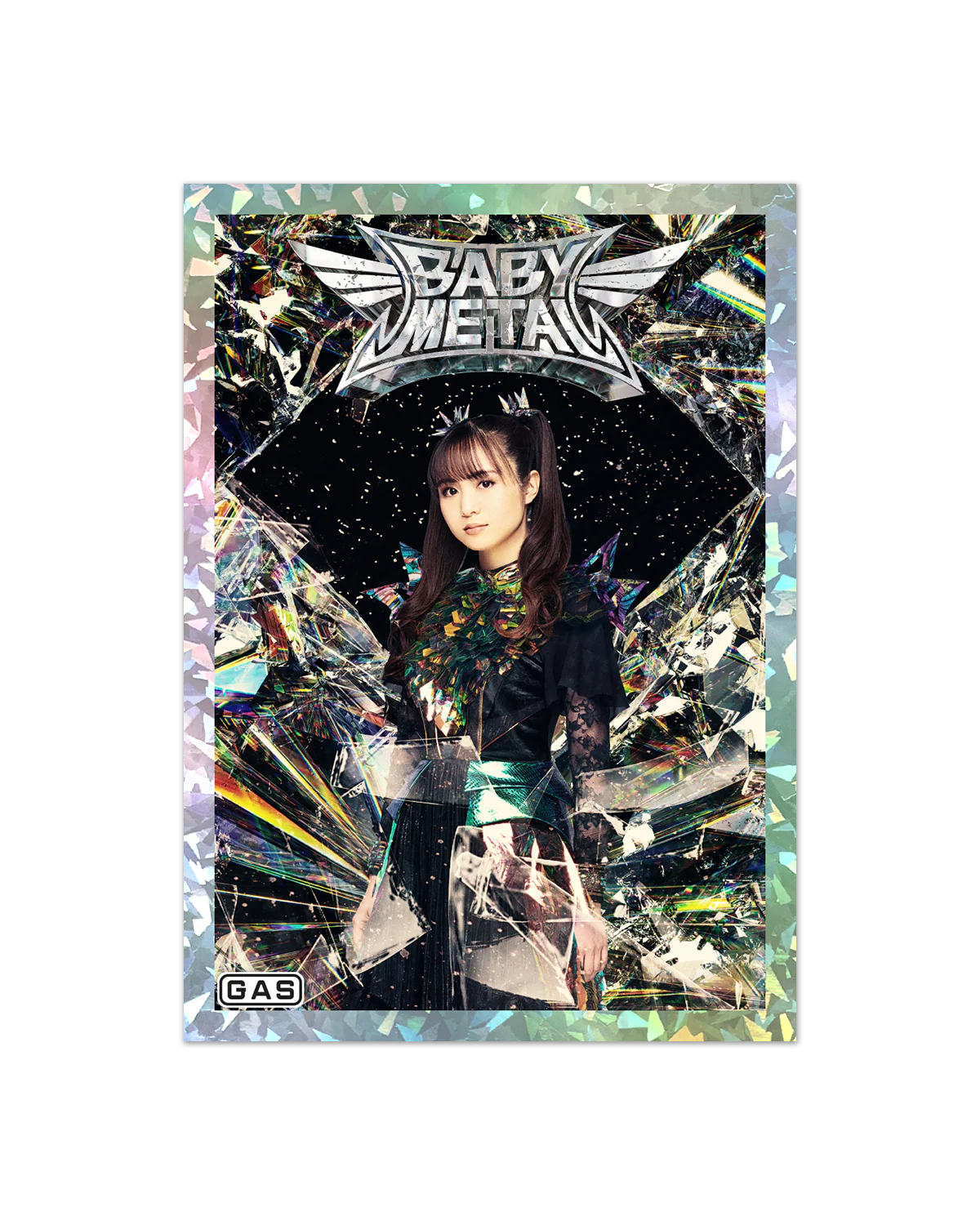 Limited Edition BABYMETAL x GAS 4-Cracked Ice Foil Cards Set - Image 4