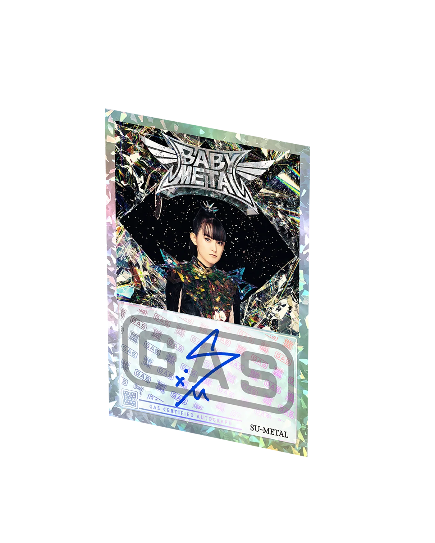 Limited Edition BABYMETAL x GAS 4-Cracked Ice Foil Cards Set - Image 7