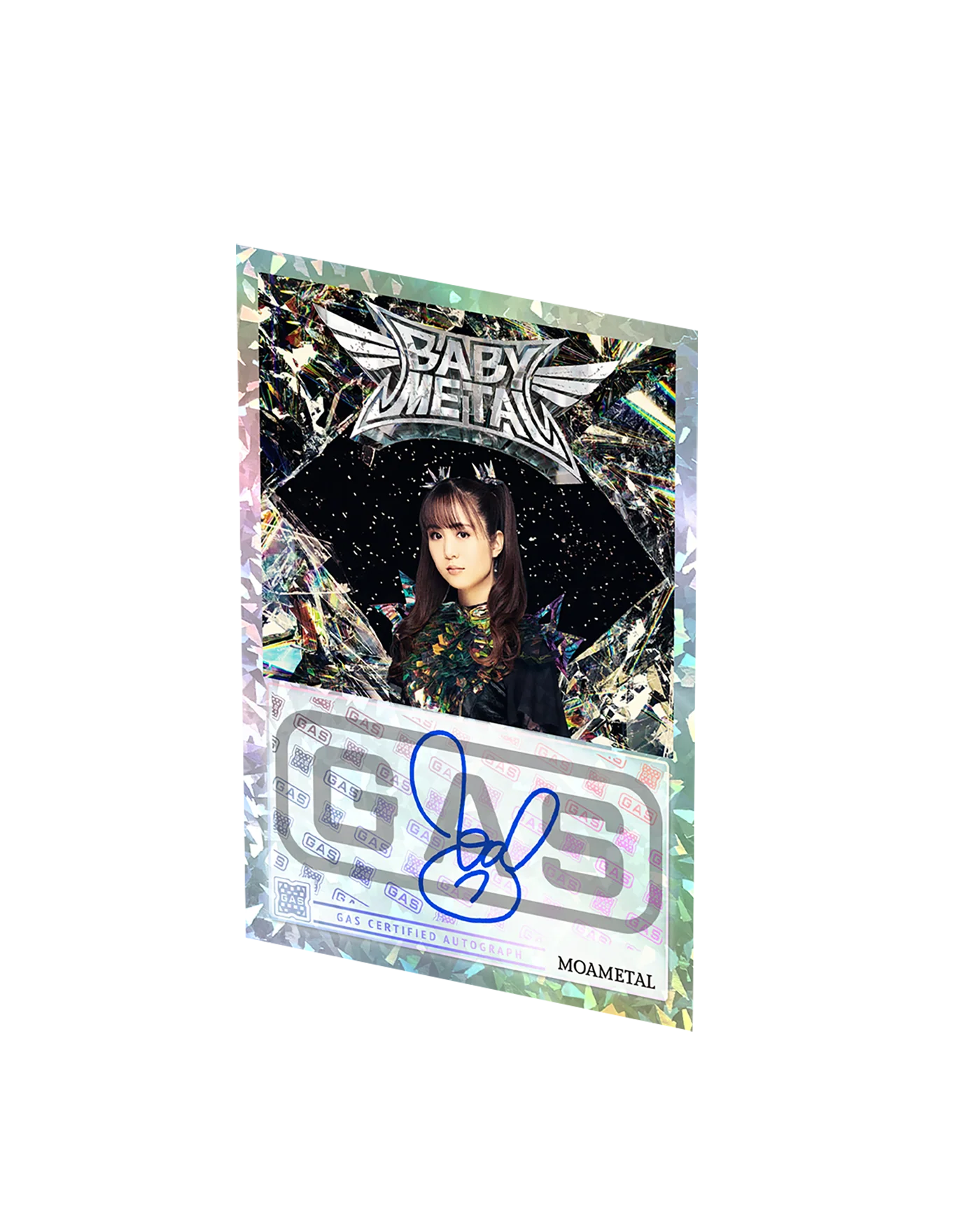 Limited Edition BABYMETAL x GAS 4-Cracked Ice Foil Cards Set - Image 8