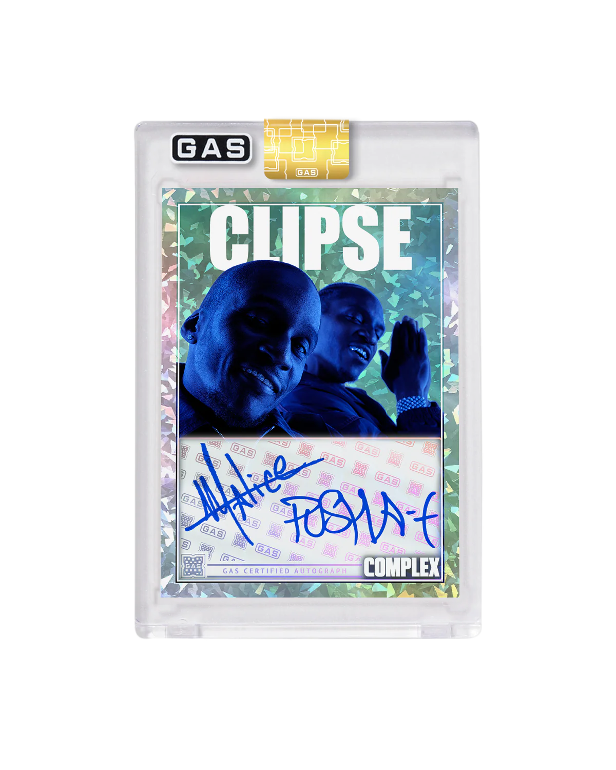 Limited Edition Clipse Complex Cover x GAS Cracked Ice Foil Card - Image 2