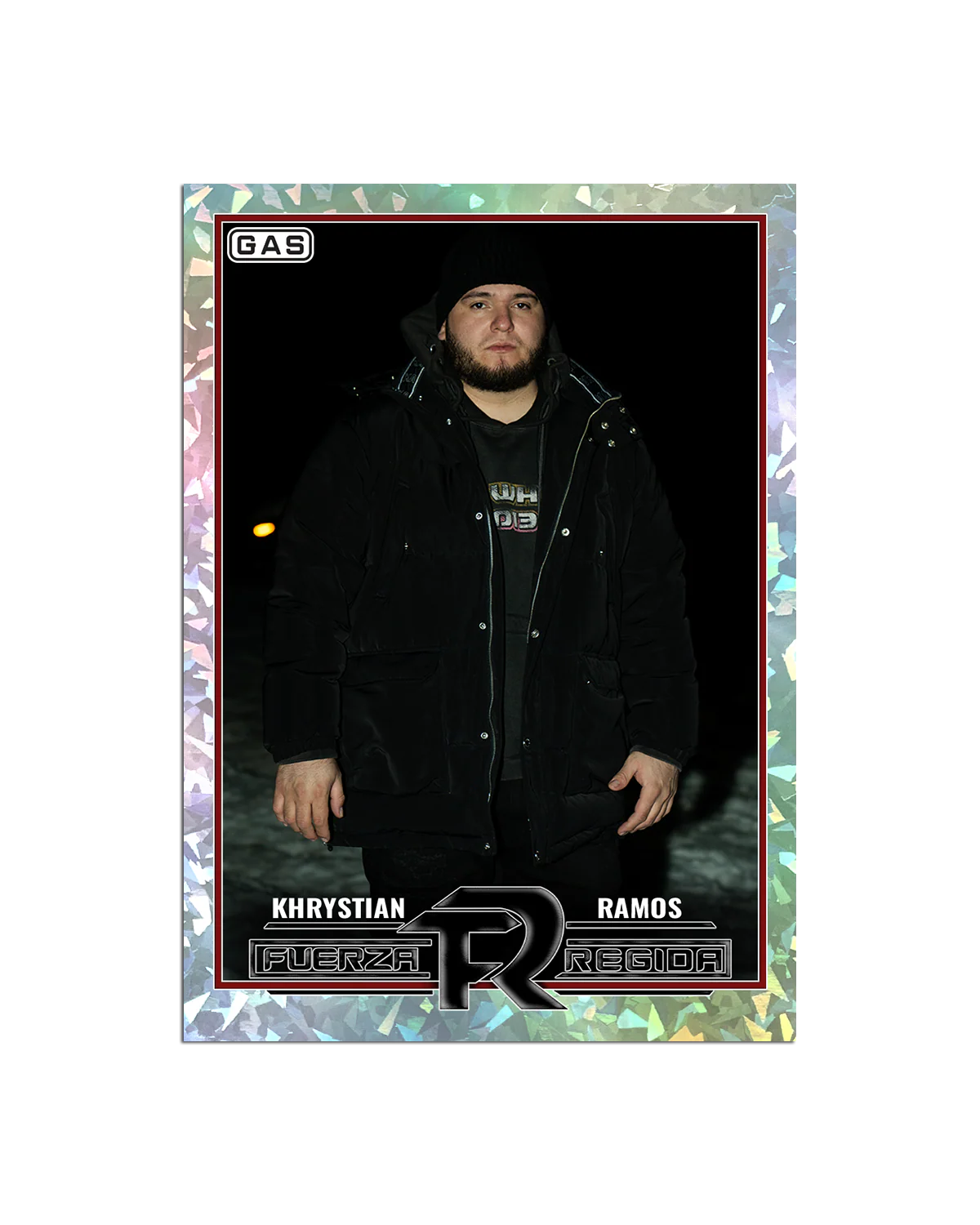 Limited Edition Fuerza Regida x GAS 6-Cracked Ice Foil Card Set - Image 6