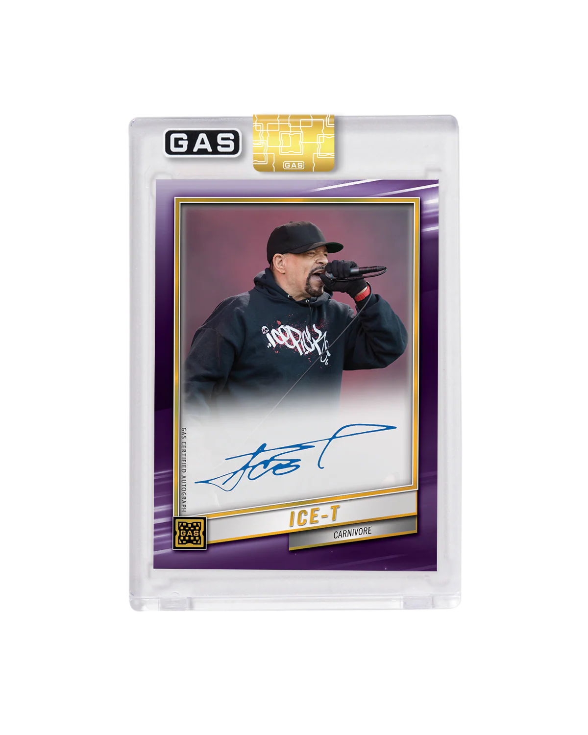 Limited Edition Ice-T 2023 GAS Cracked Foil Hip-Hop Trading Cards Set - Image 8