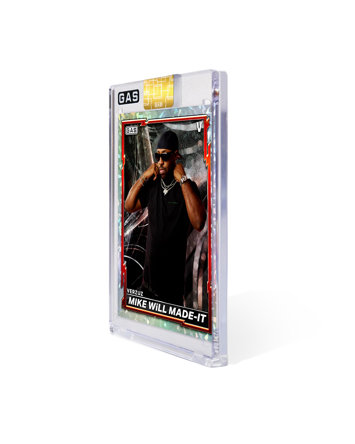 Limited Edition Mike WiLL Made-It x Verzuz x GAS Cracked Ice Foil Card - Image 3