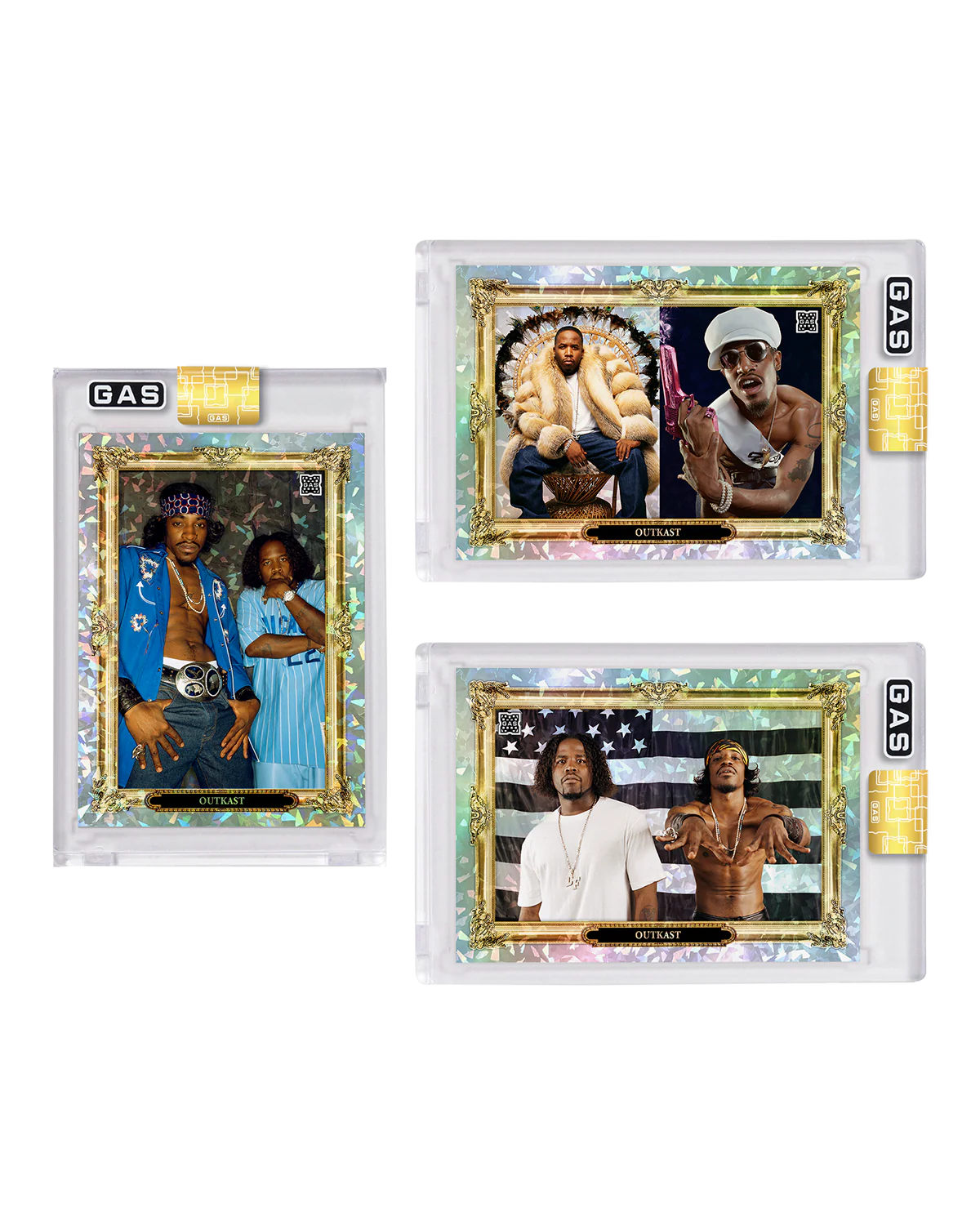 Limited Edition Outkast x GAS Cracked Foil Trading Cards Box Set