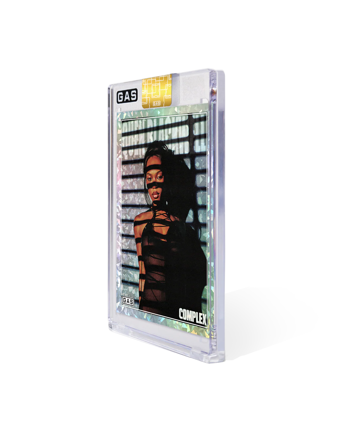Limited Edition Quenlin Blackwell Complex Cover x GAS Cracked Ice Foil Card - Image 3