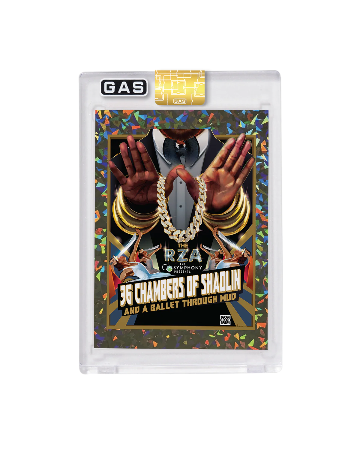 Limited Edition RZA 2023 GAS Cracked Foils Hip-Hop Trading Cards Set - Image 9