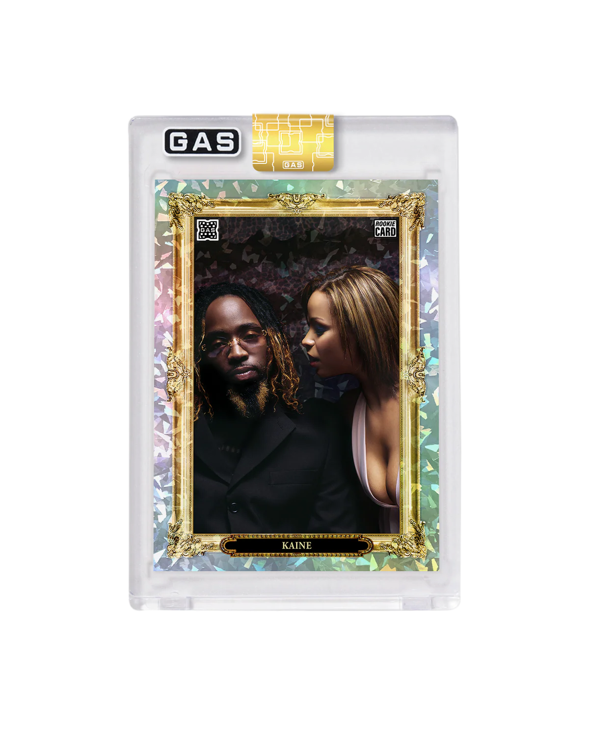 Limited Edition Ying Yang Twins x GAS Complete 3-Cracked Ice Foil Trading Card Set - Image 5