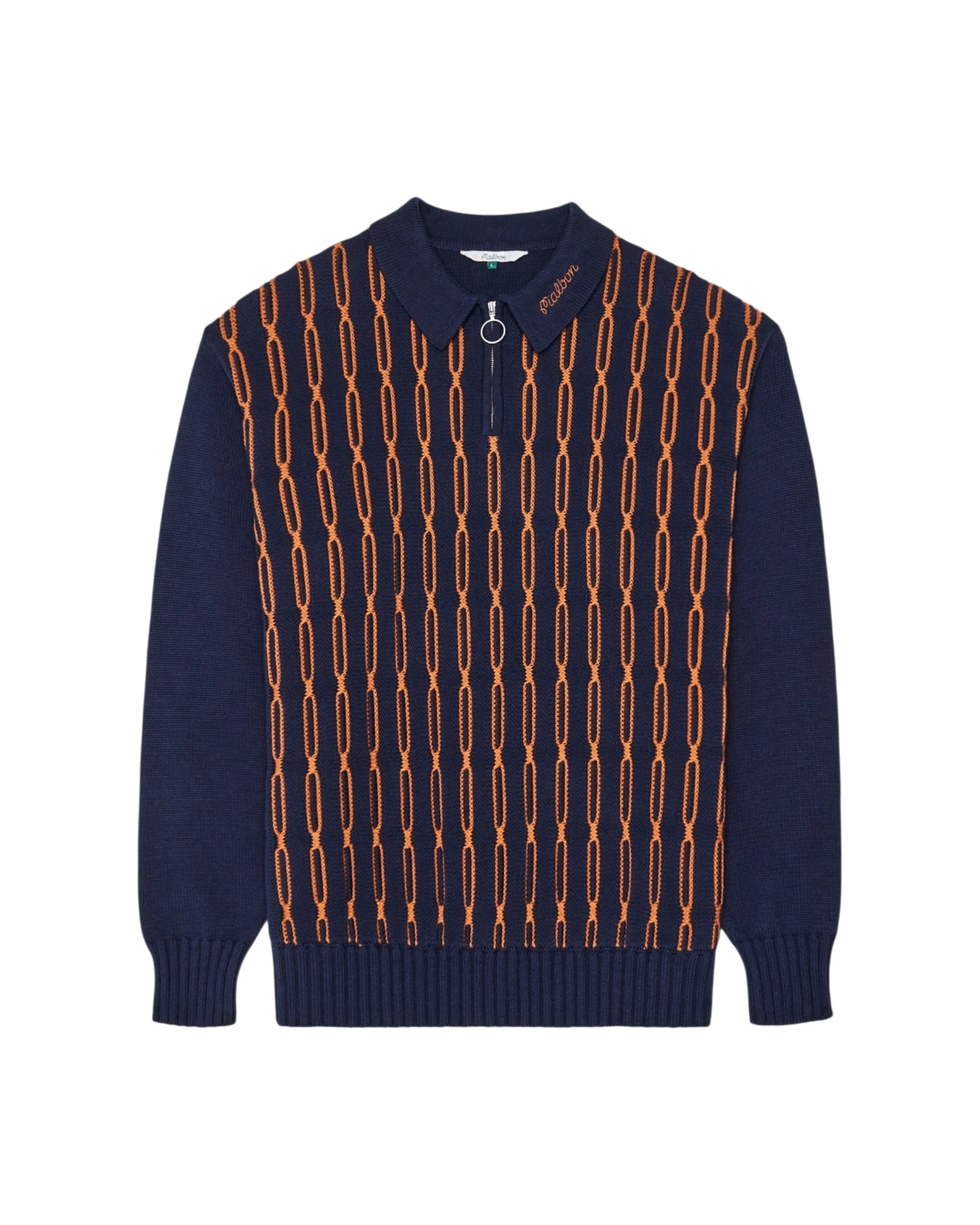 LINKS POLO SWEATER