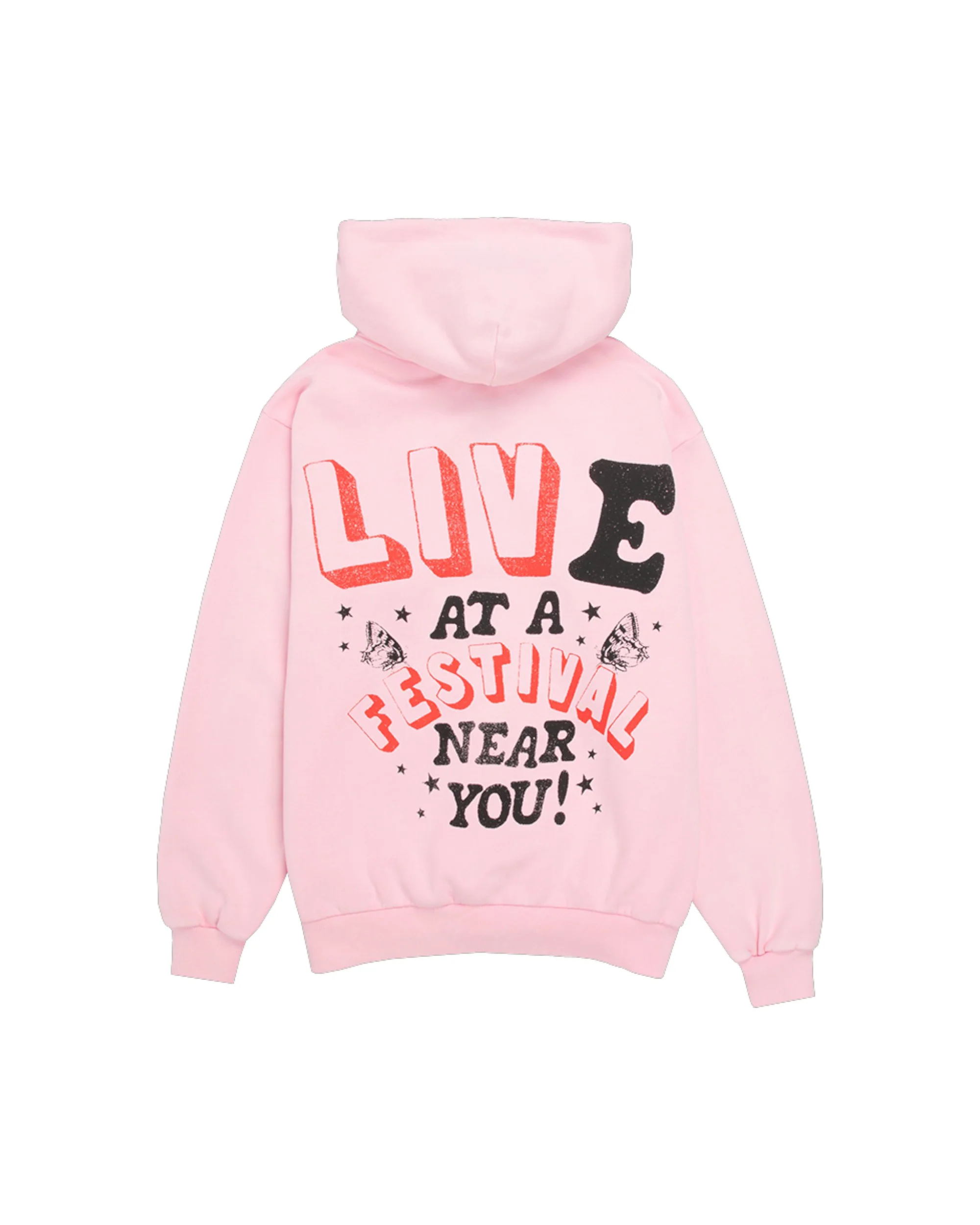live at a festival near you zip hoodie - Image 2