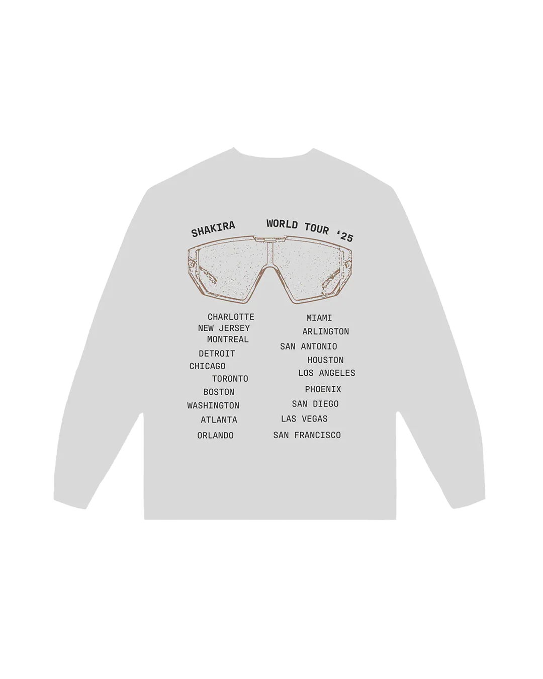 LMYNL World Tour Sunglasses Long Sleeve Tee - Image 2