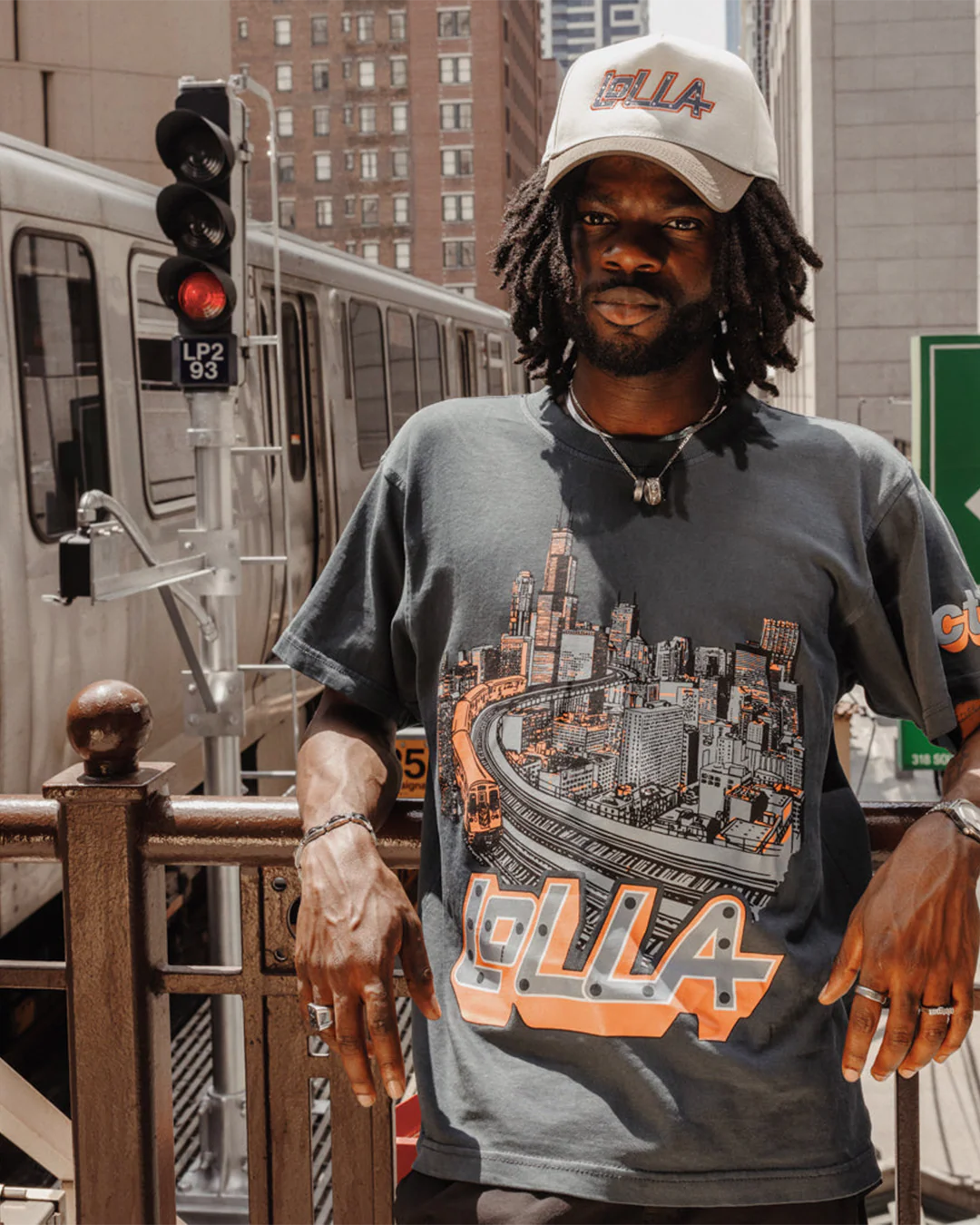 Lollapalooza x CTA x Ellen Ma City Tee (Online Exclusive) - Image 5