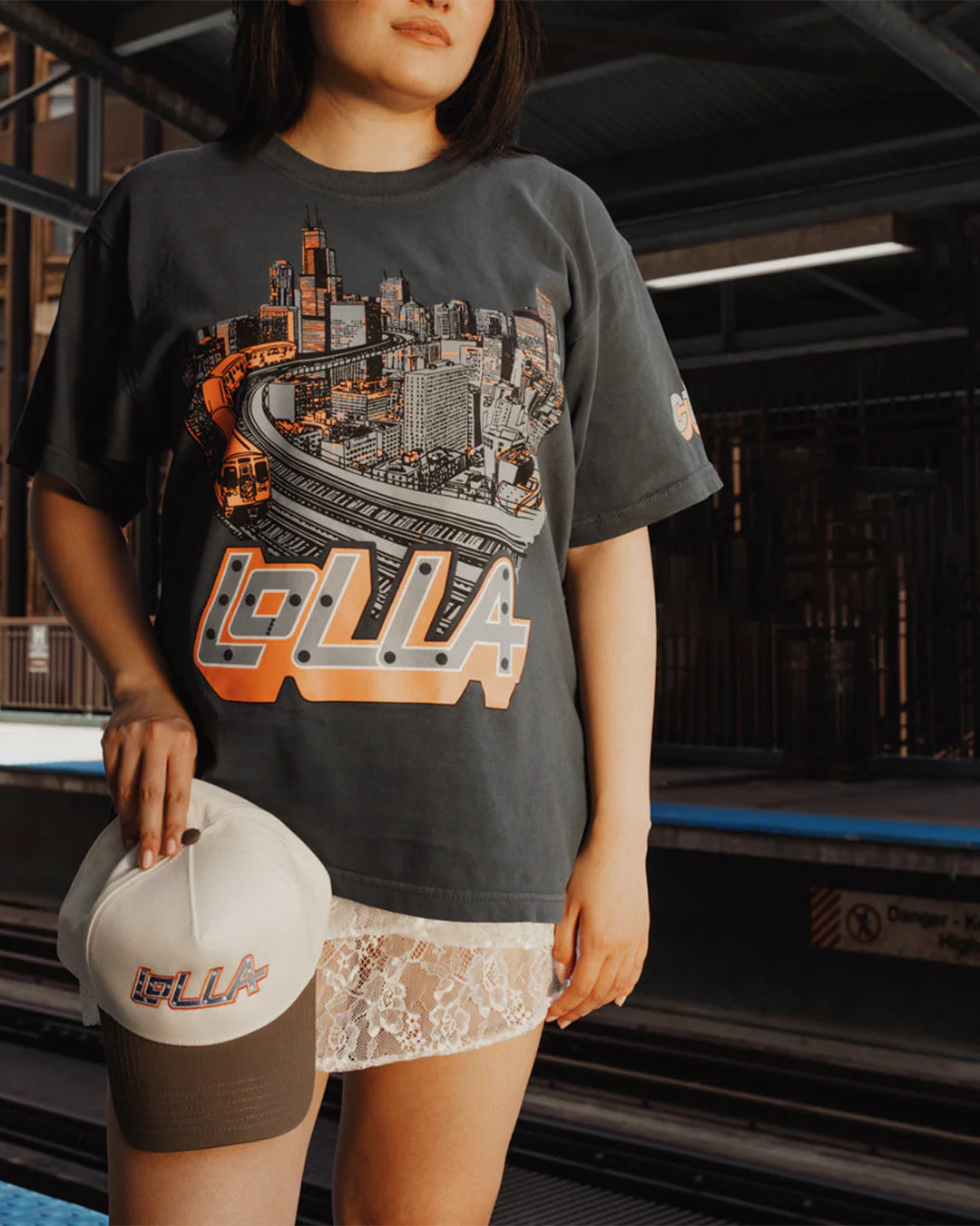 Lollapalooza x CTA x Ellen Ma City Tee (Online Exclusive) - Image 8