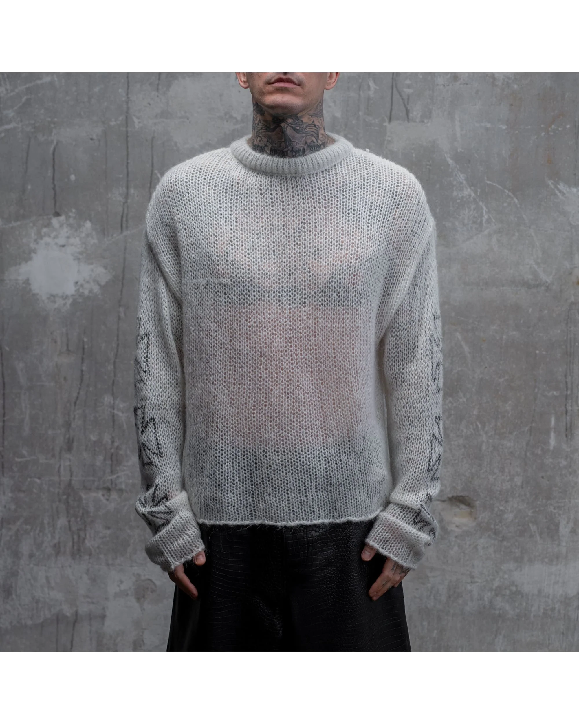 LOOSE CROSS KNIT - Image 2