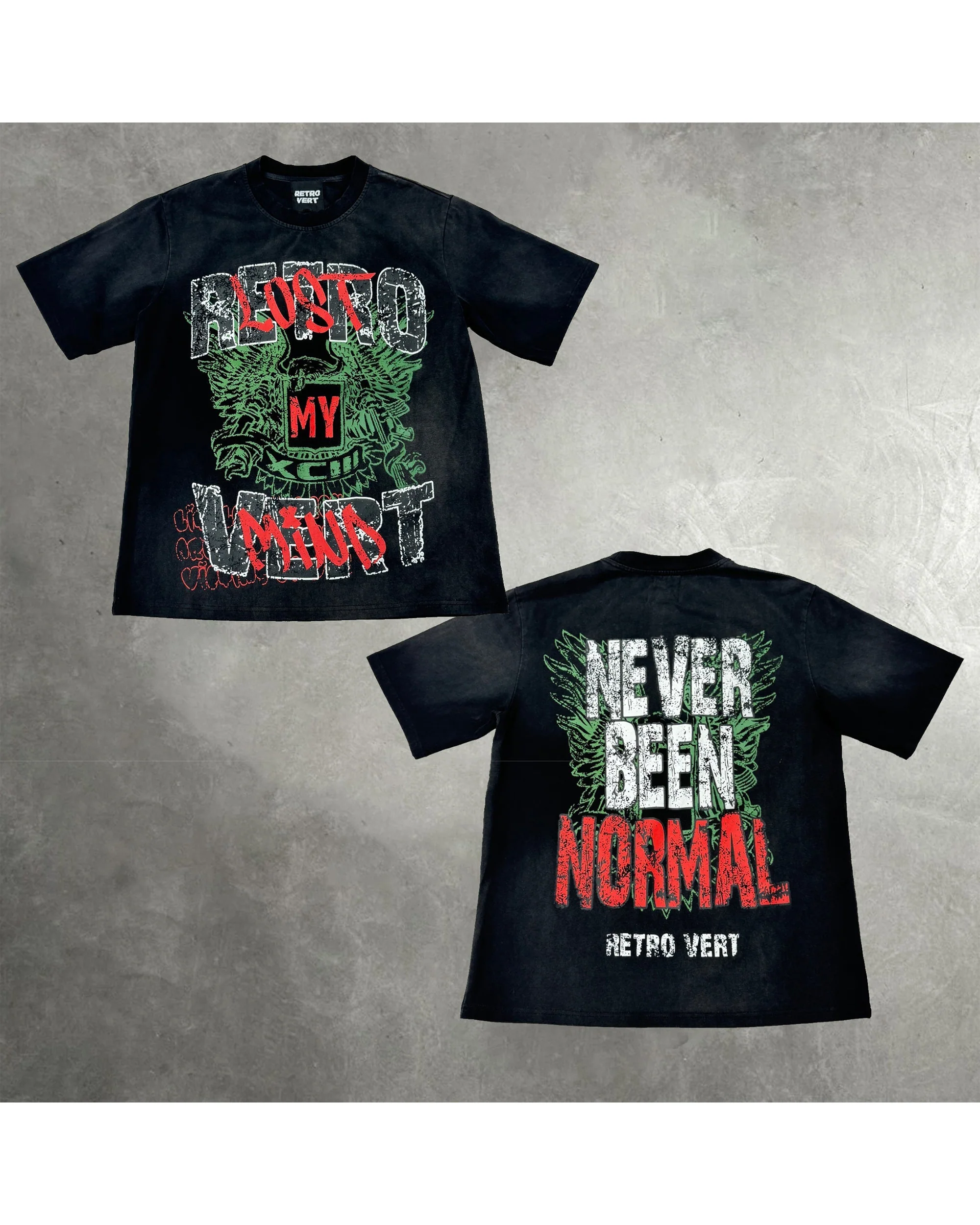 Lost My Mind Tee - Black - Image 3
