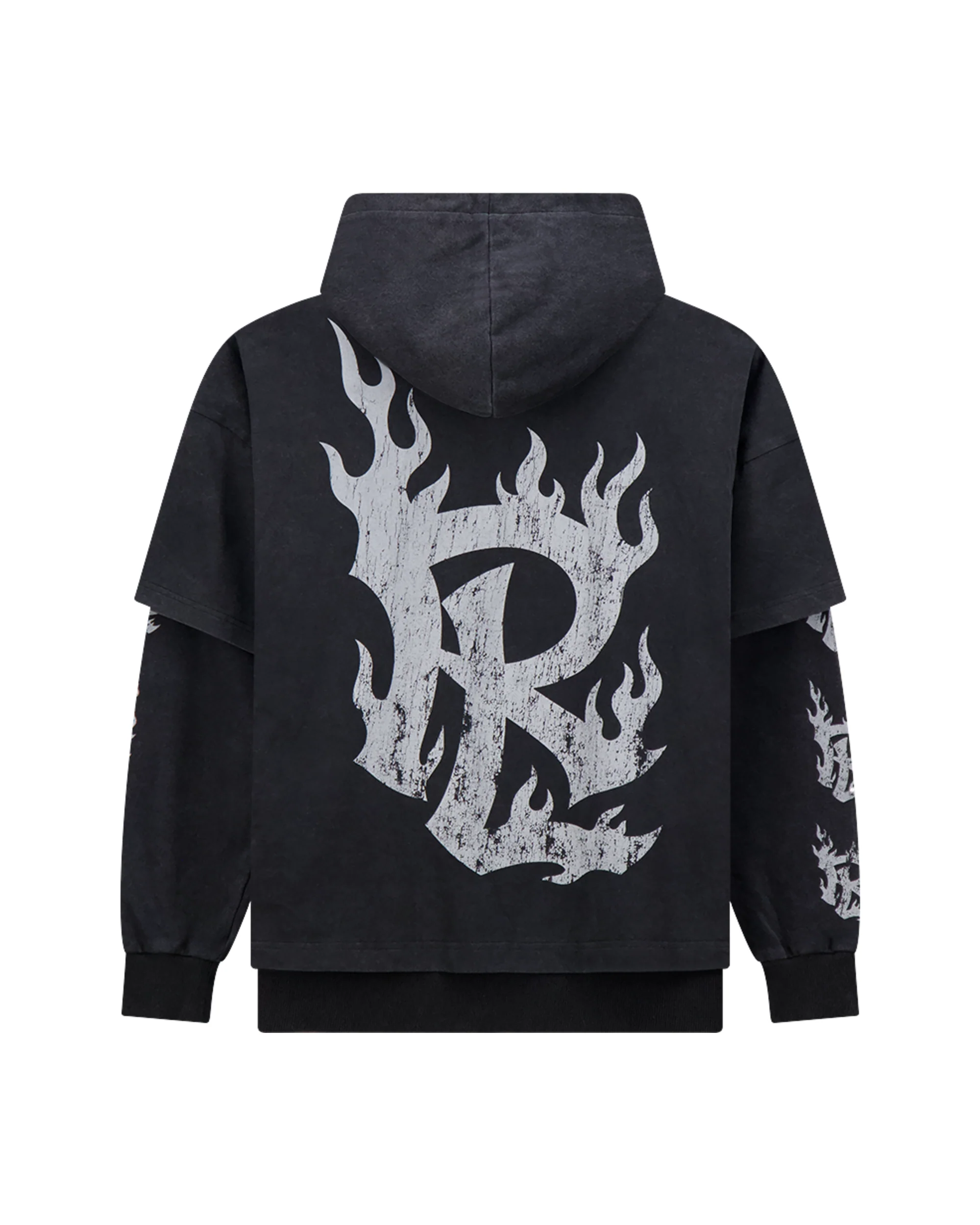 LOUD METAL LAYERED HOODIE - Image 2