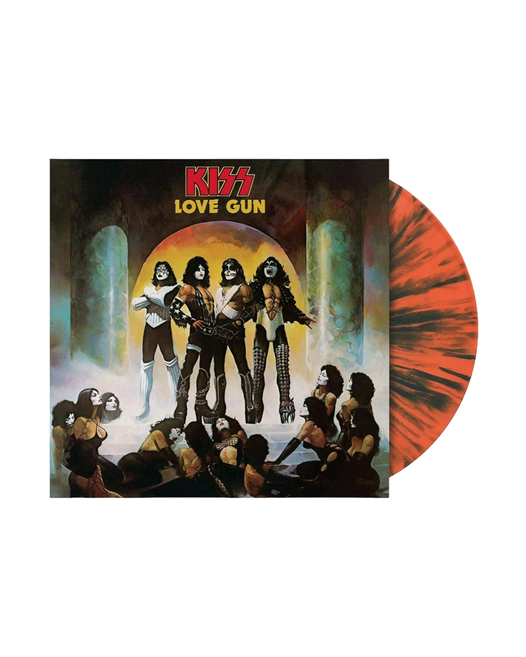 Love Gun LP (Tangerine and Aqua)
