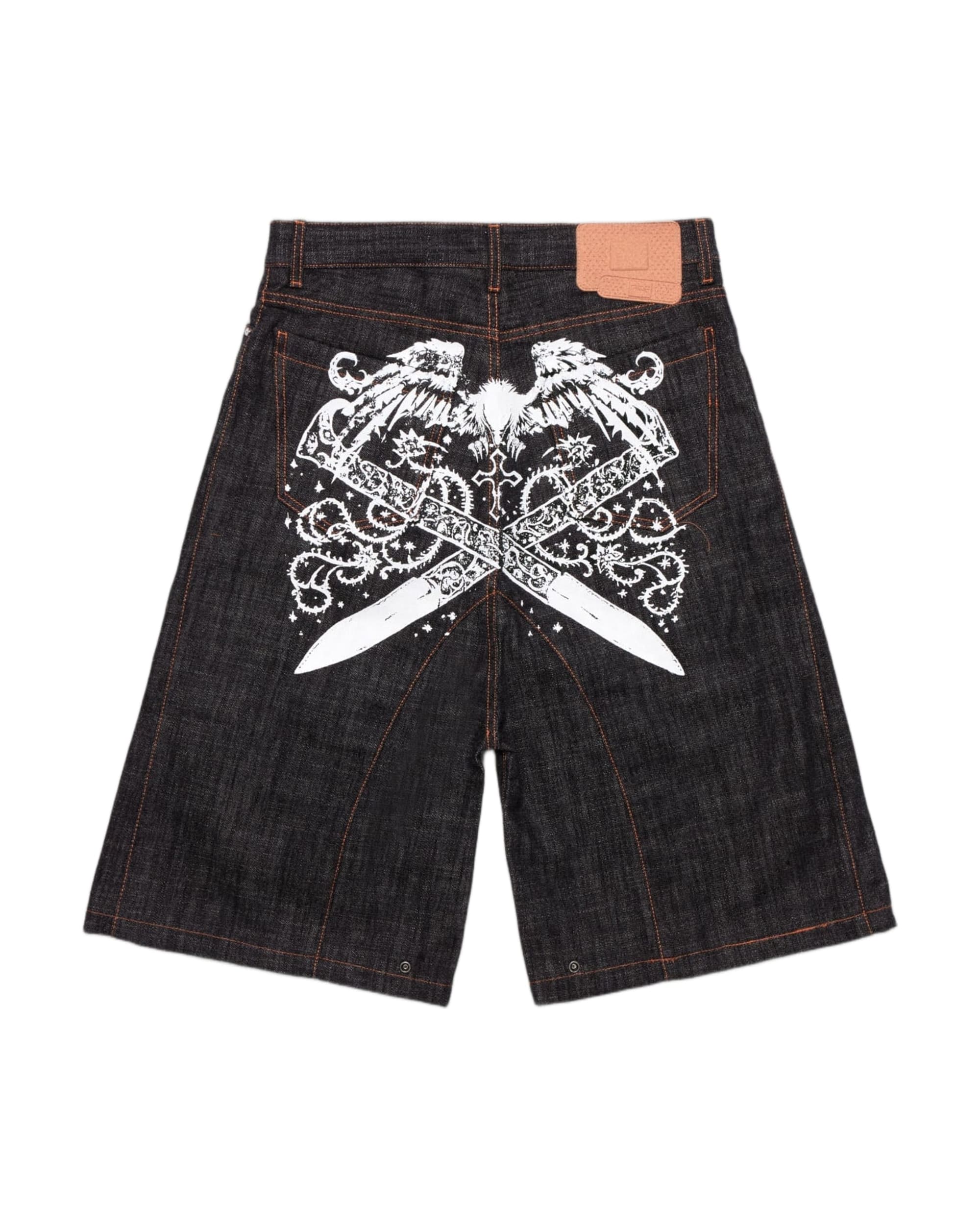 Low Ride Shorts - Dark Blue - Image 3