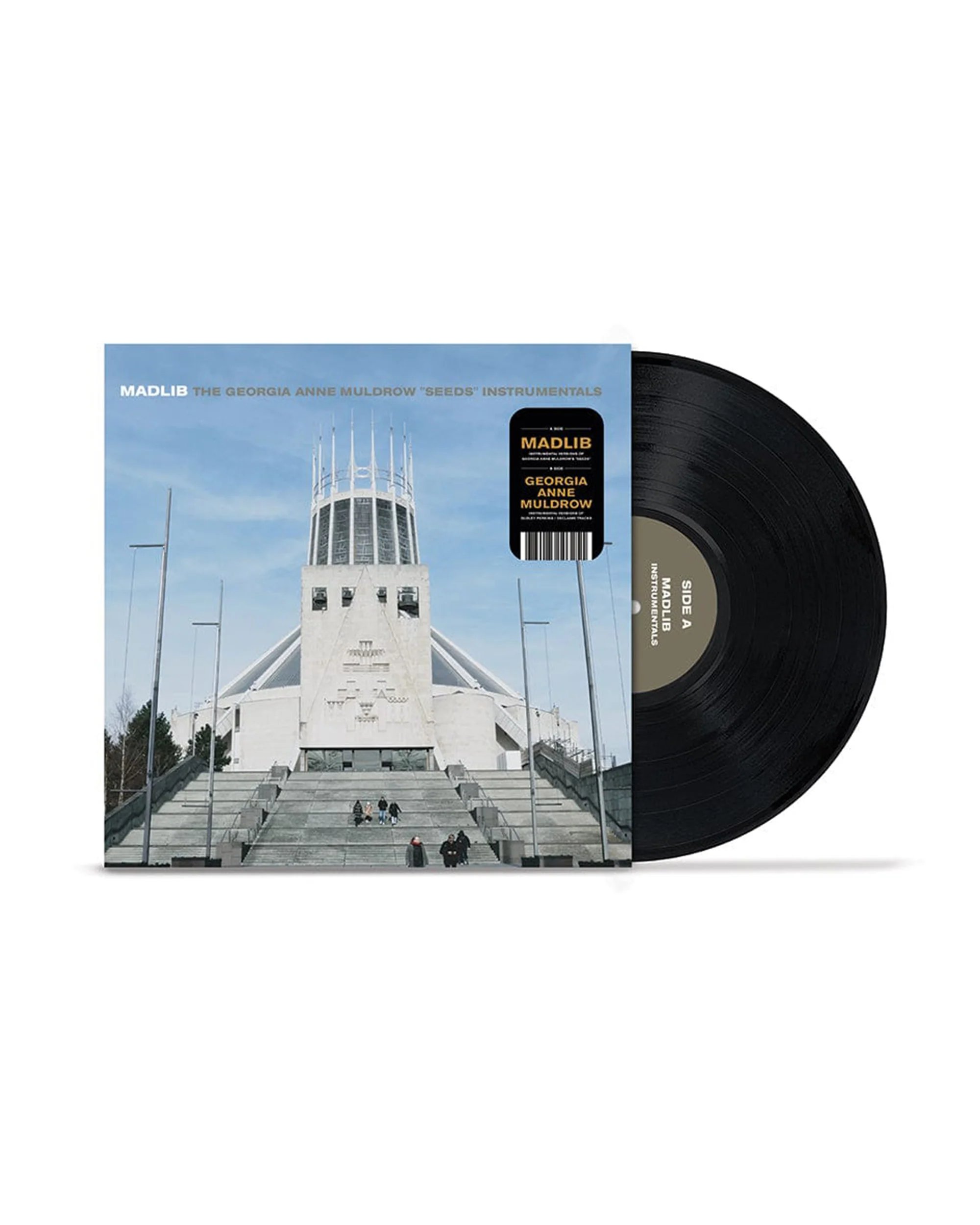 Madlib / Georgia Anne Muldrow - Seeds (Instrumentals) (LP - Clear Vinyl - Fat Beats Exclusive) - Image 2