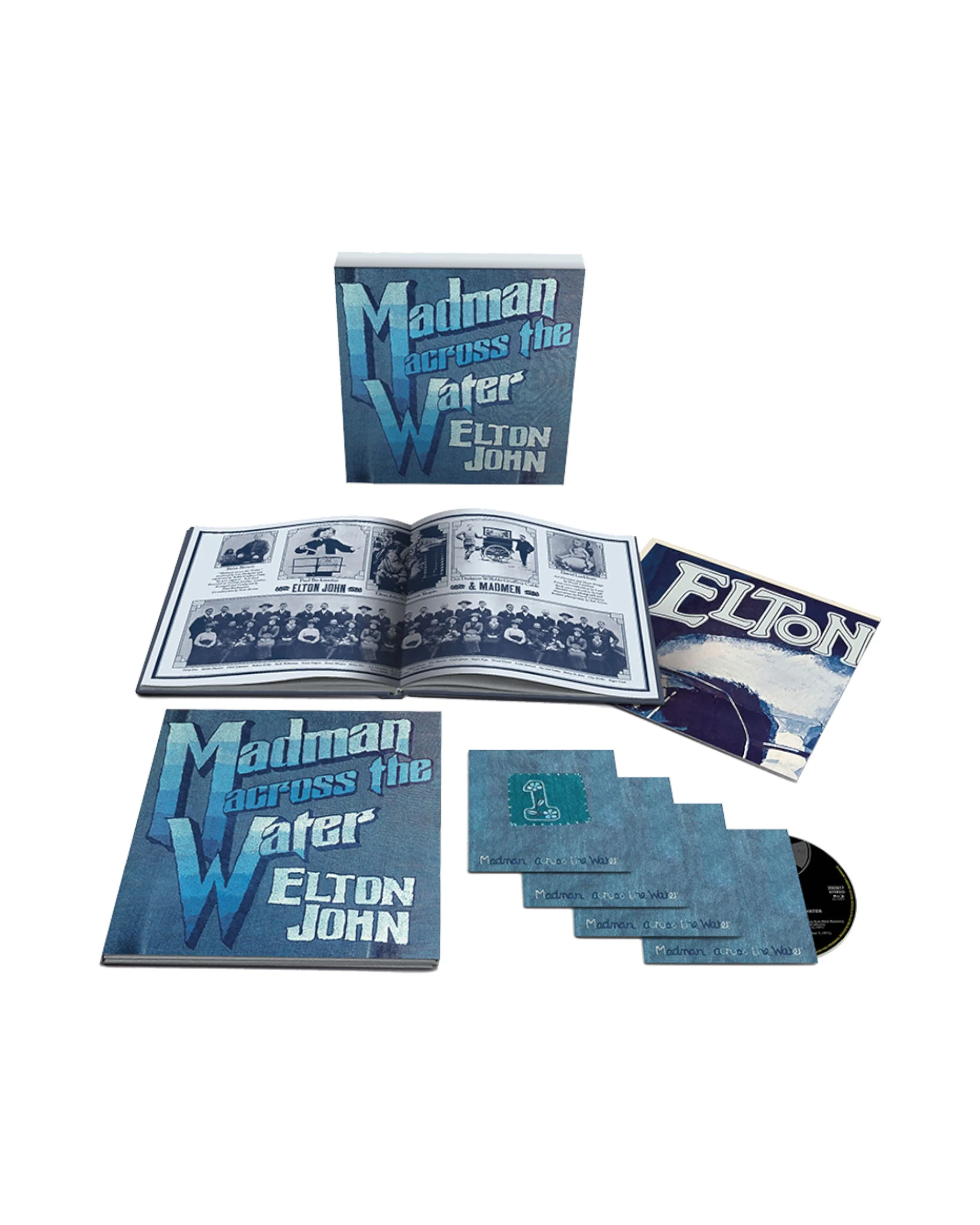 Madman Across The Water 50th Anniversary 3CD + 1 Blu-Ray Super Deluxe Box Set