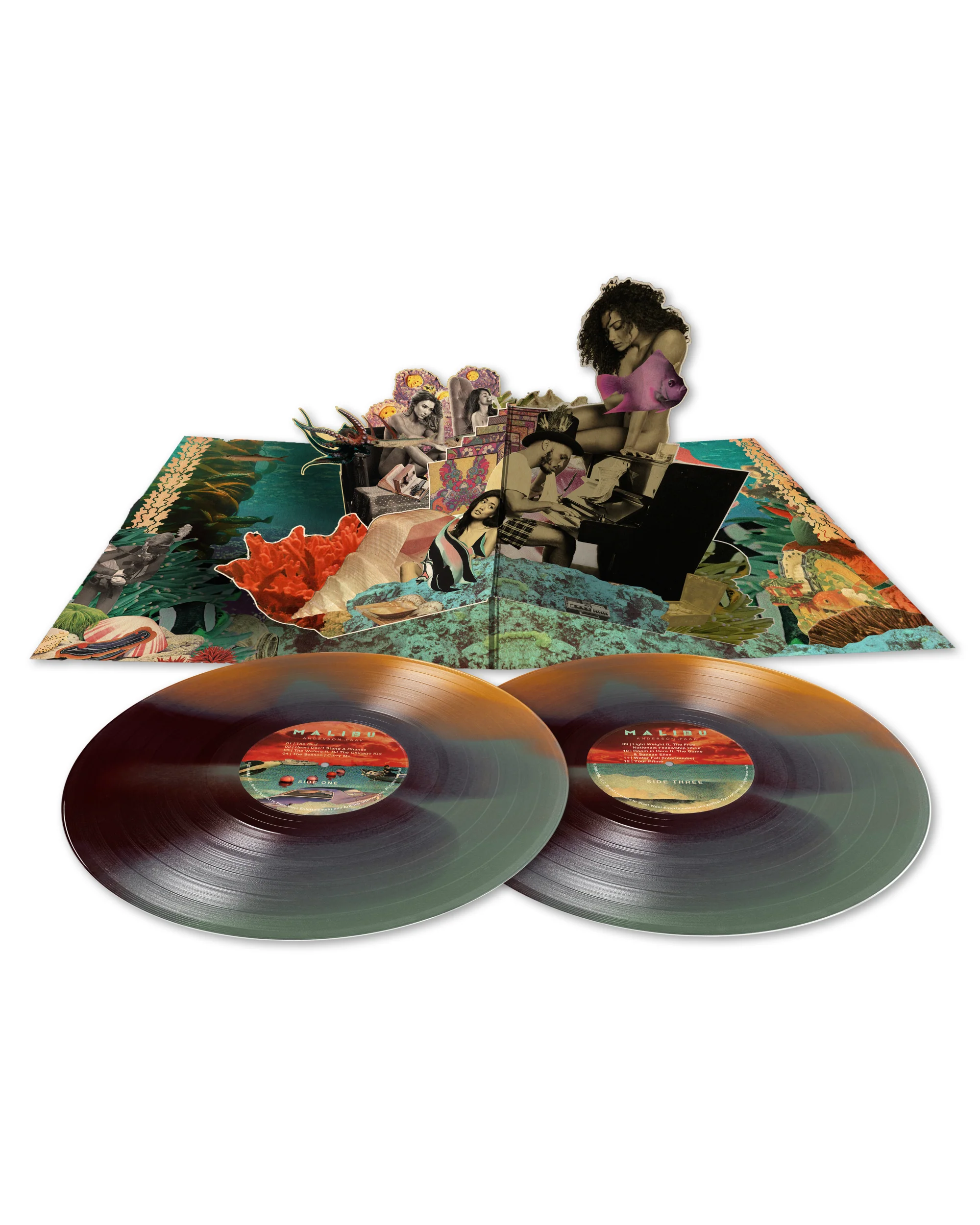 Malibu (10 Year Anniversary Sea Floor Colored Vinyl w/ Pop-Up Gatefold) - Image 2