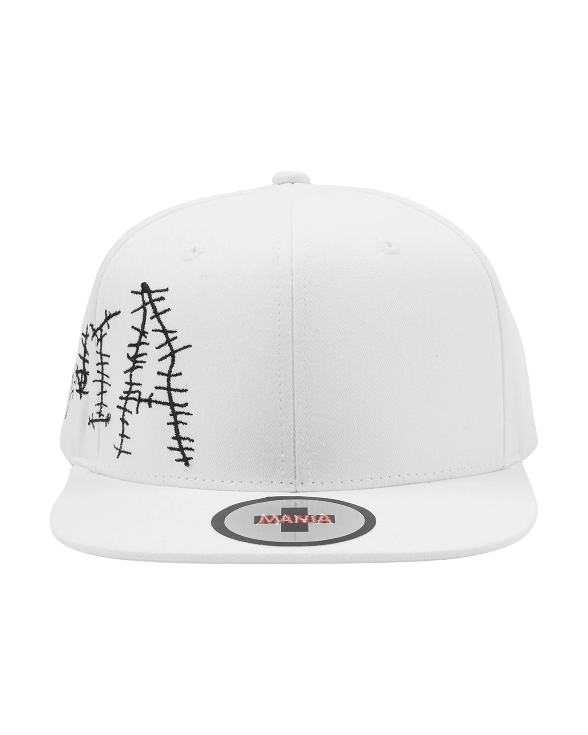MANIA SNAPBACK HAT (WHITE) - Image 4