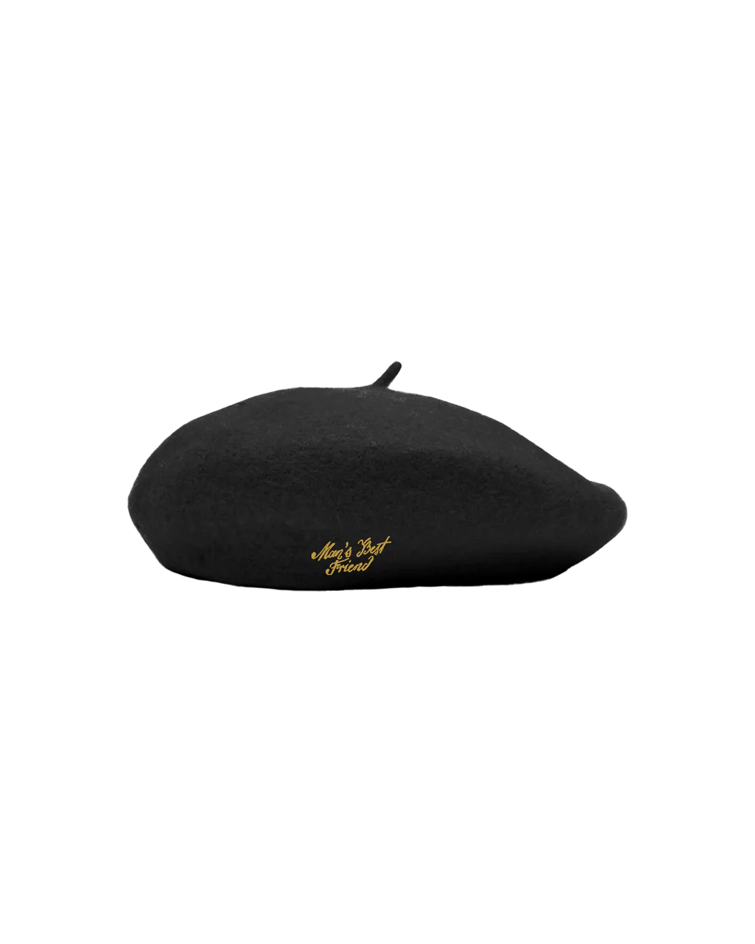 Man's Best Friend Black Beret