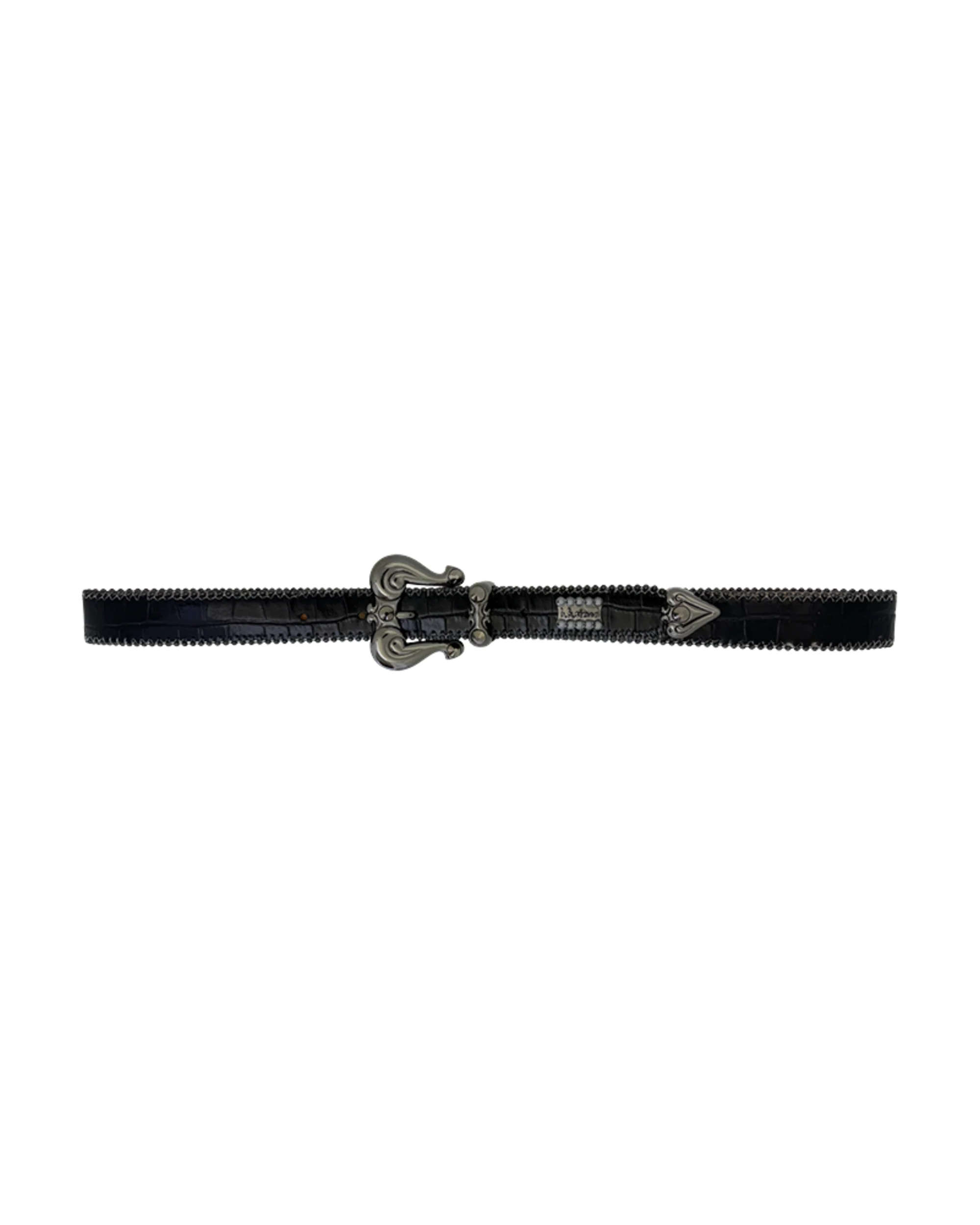 Mariposa / Shiny Black Embossed - JetHem - Image 4