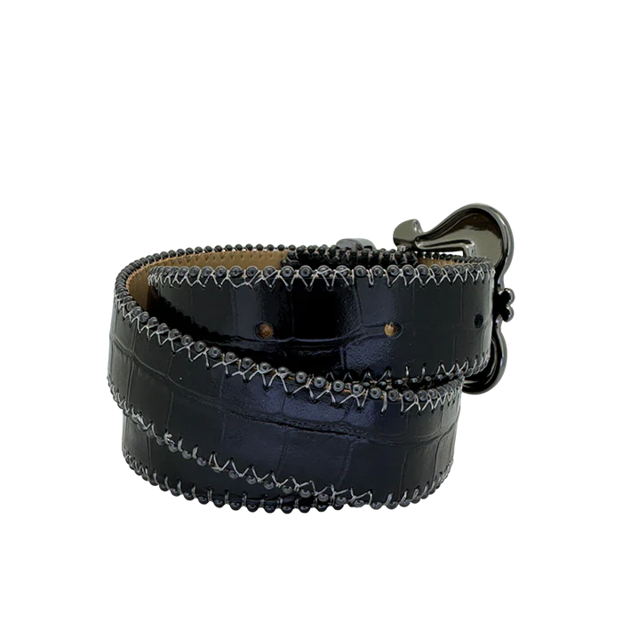 Mariposa / Shiny Black Embossed - JetHem - Image 7