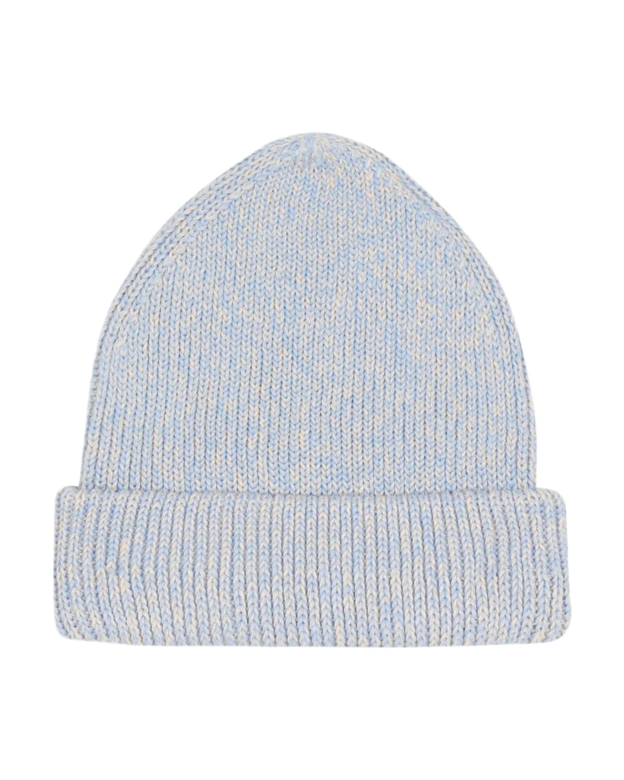Marled Cotton Logohead Beanie - Blue - Image 3