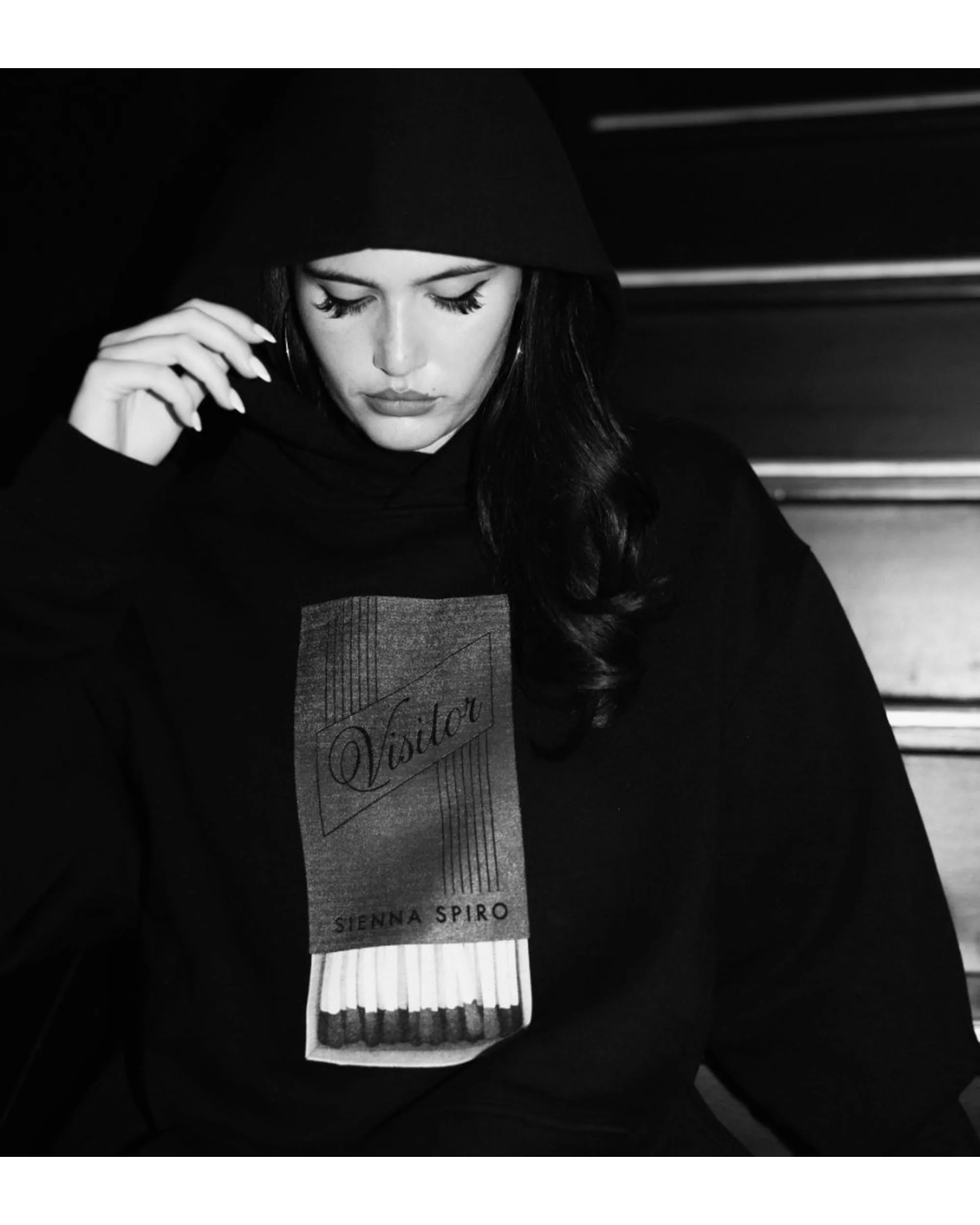 Match Box Black Hoodie - Image 3