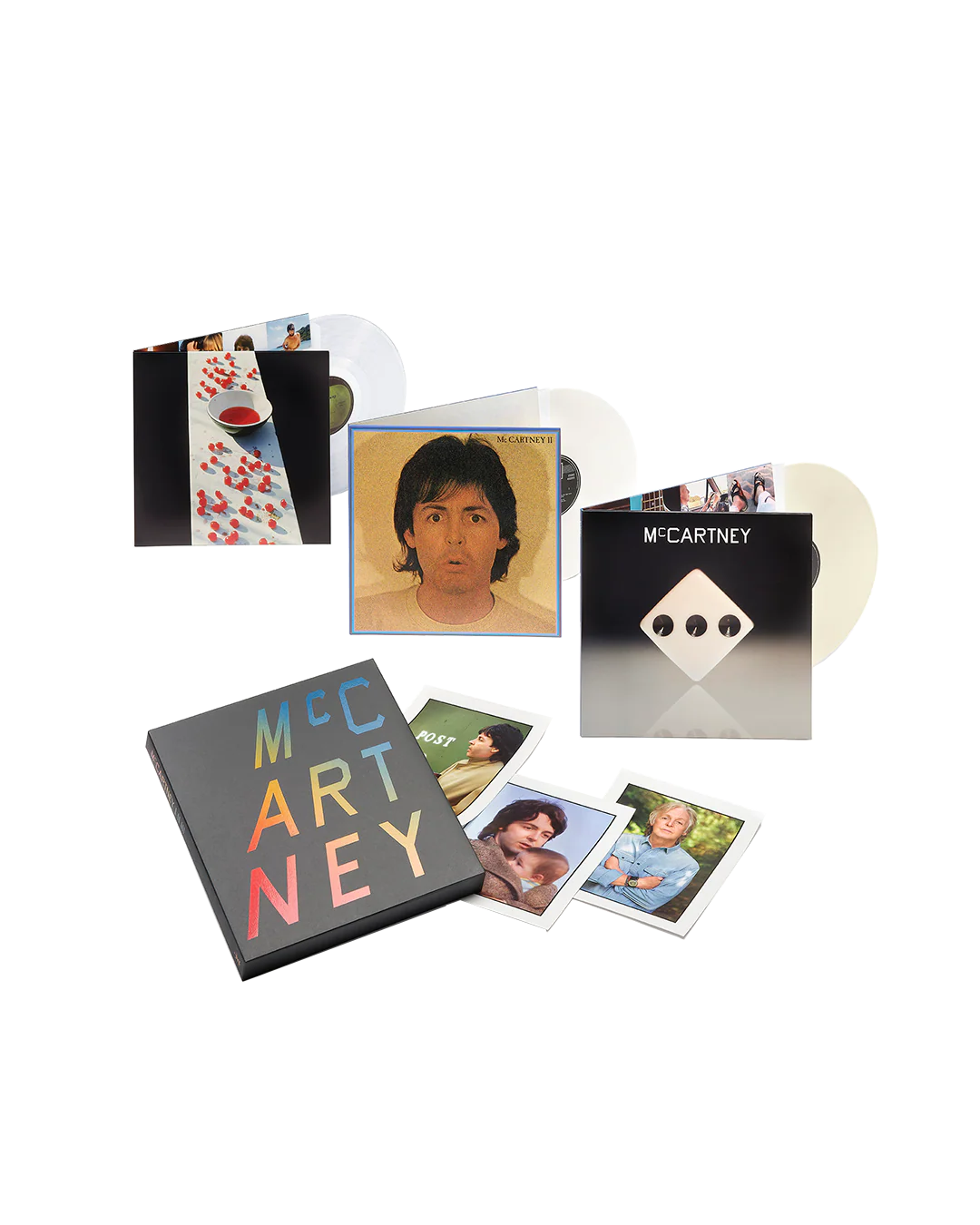 McCartney I II III Limited Edition Colour 3LP Box Set
