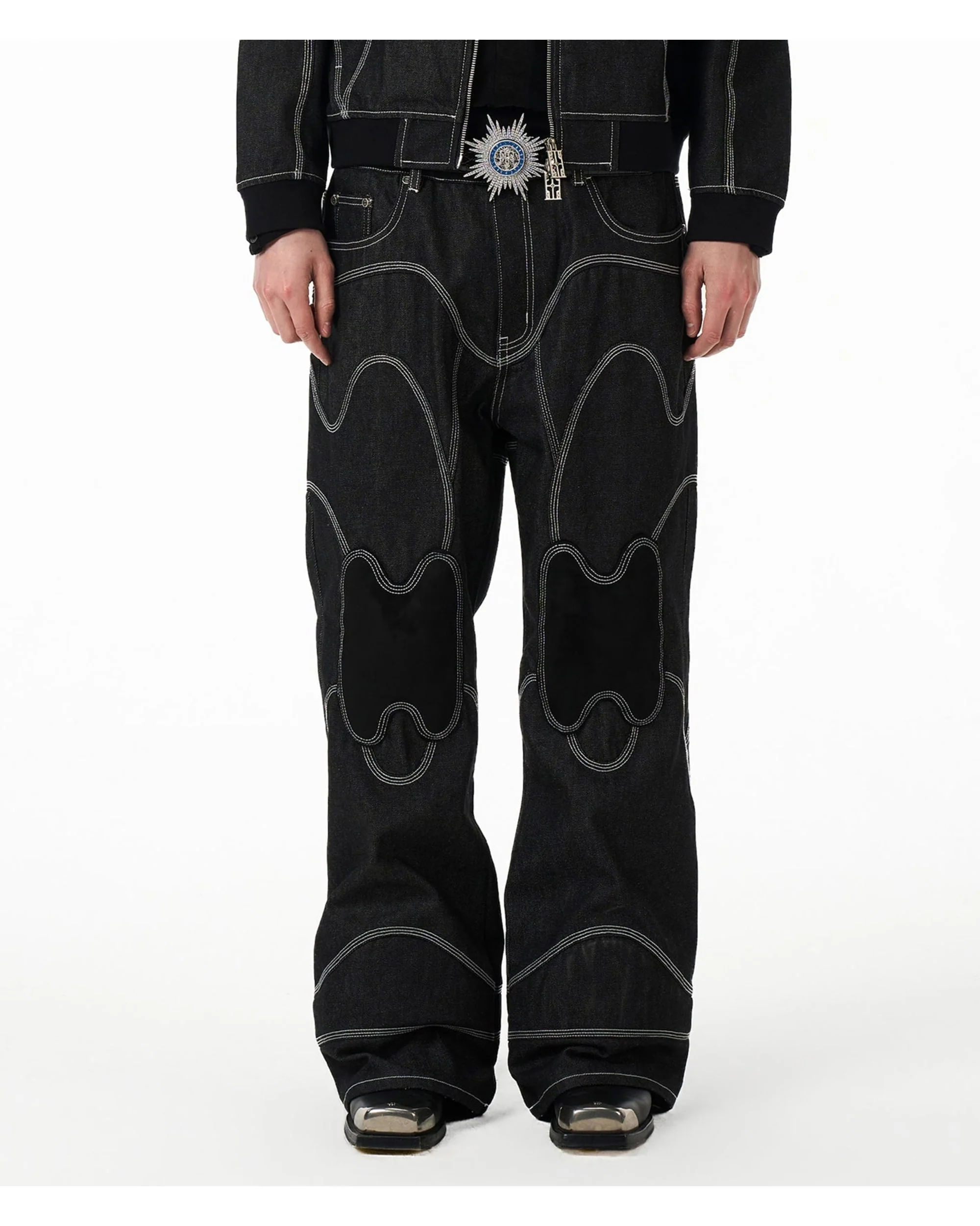 Mecha Division Raw Denim Jeans - Image 3