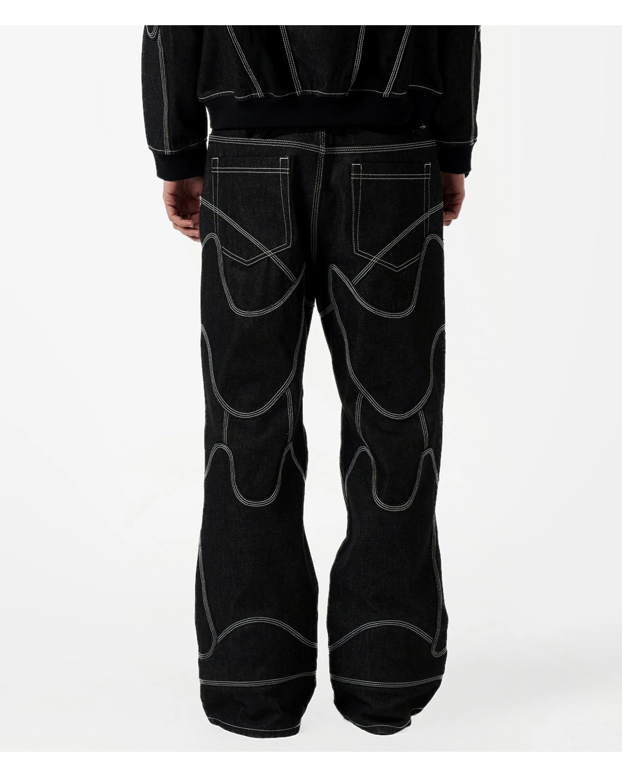 Mecha Division Raw Denim Jeans - Image 6