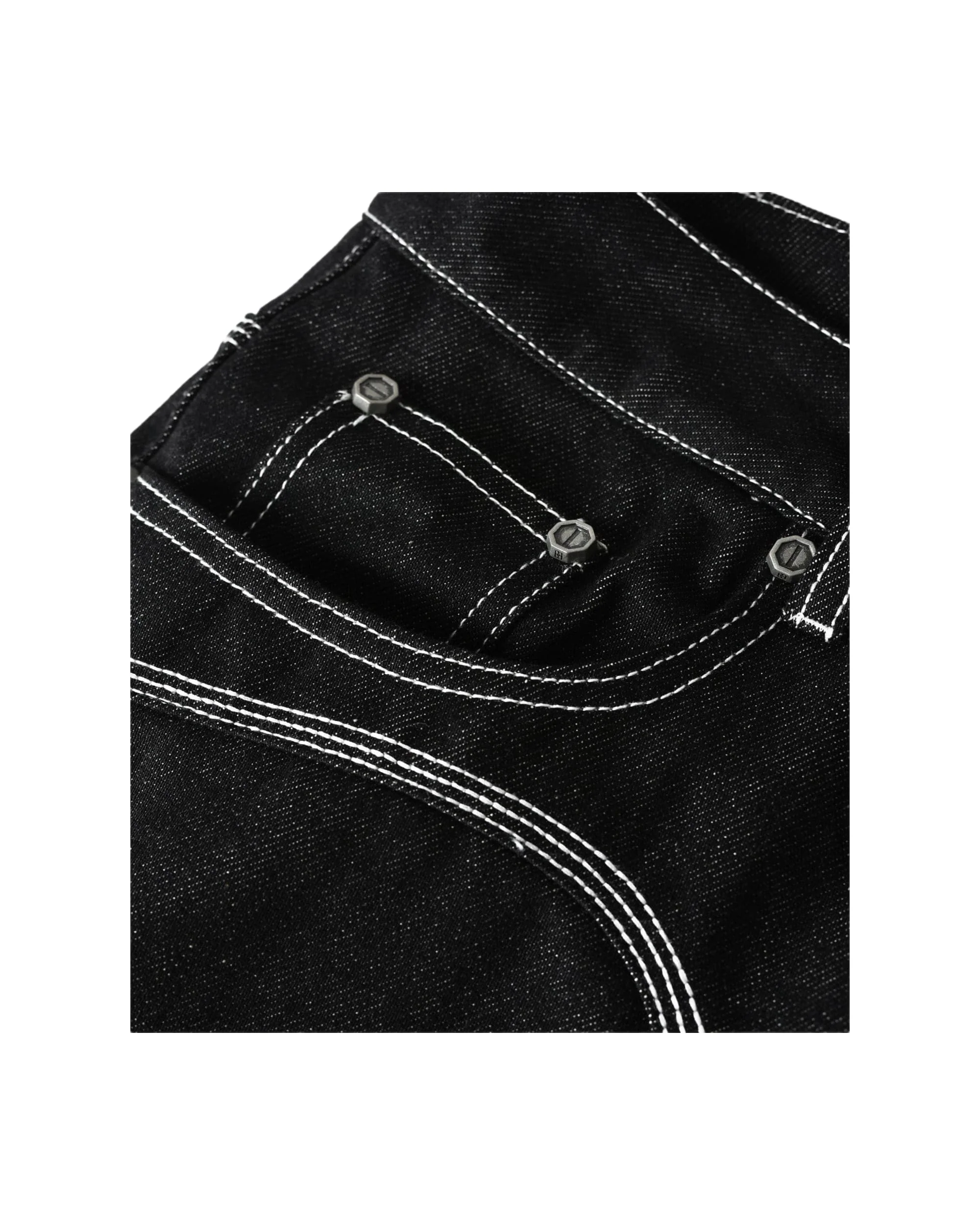 Mecha Division Raw Denim Jeans - Image 9