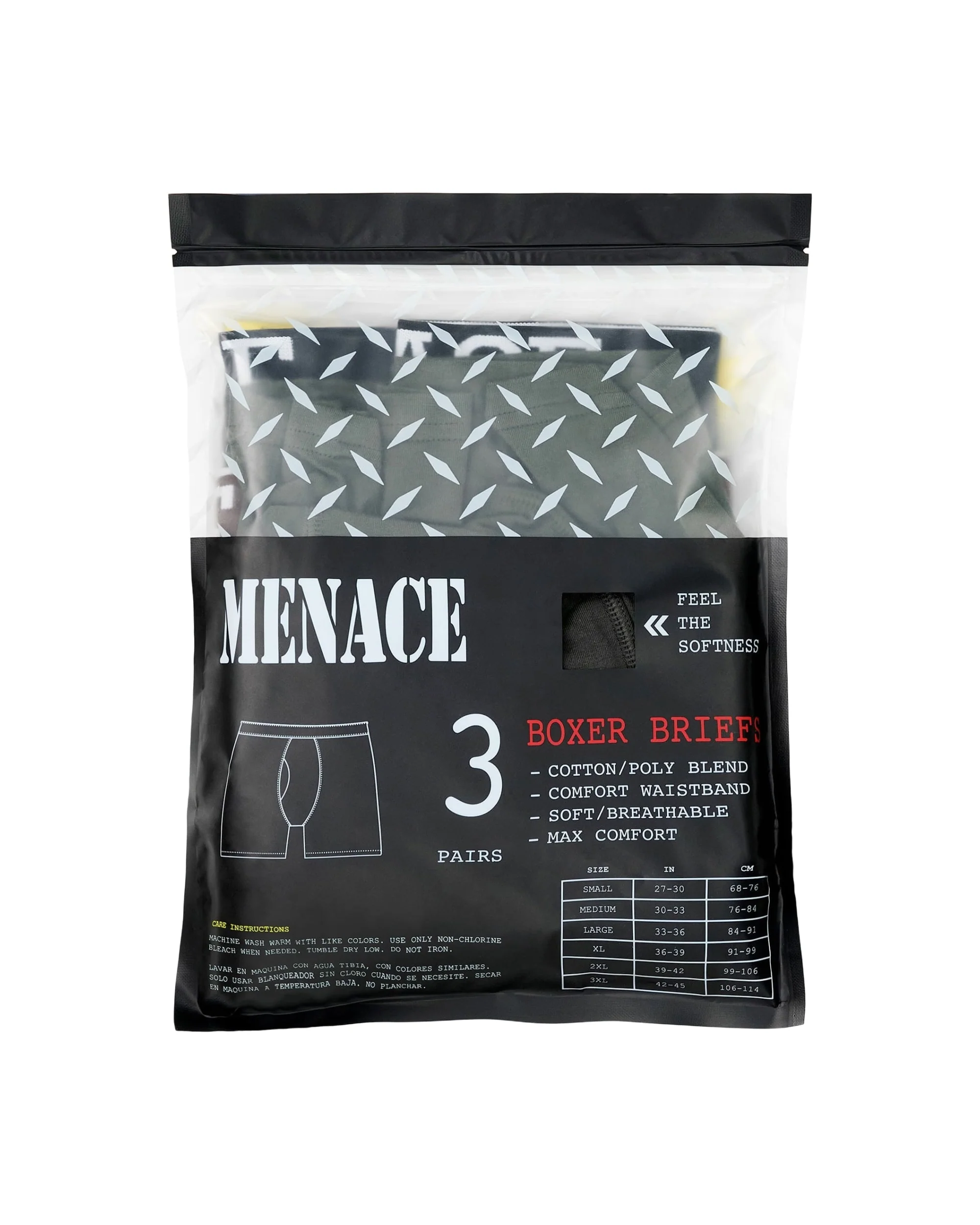 MENACE BOXER BRIEFS (3 PACK) - Image 3