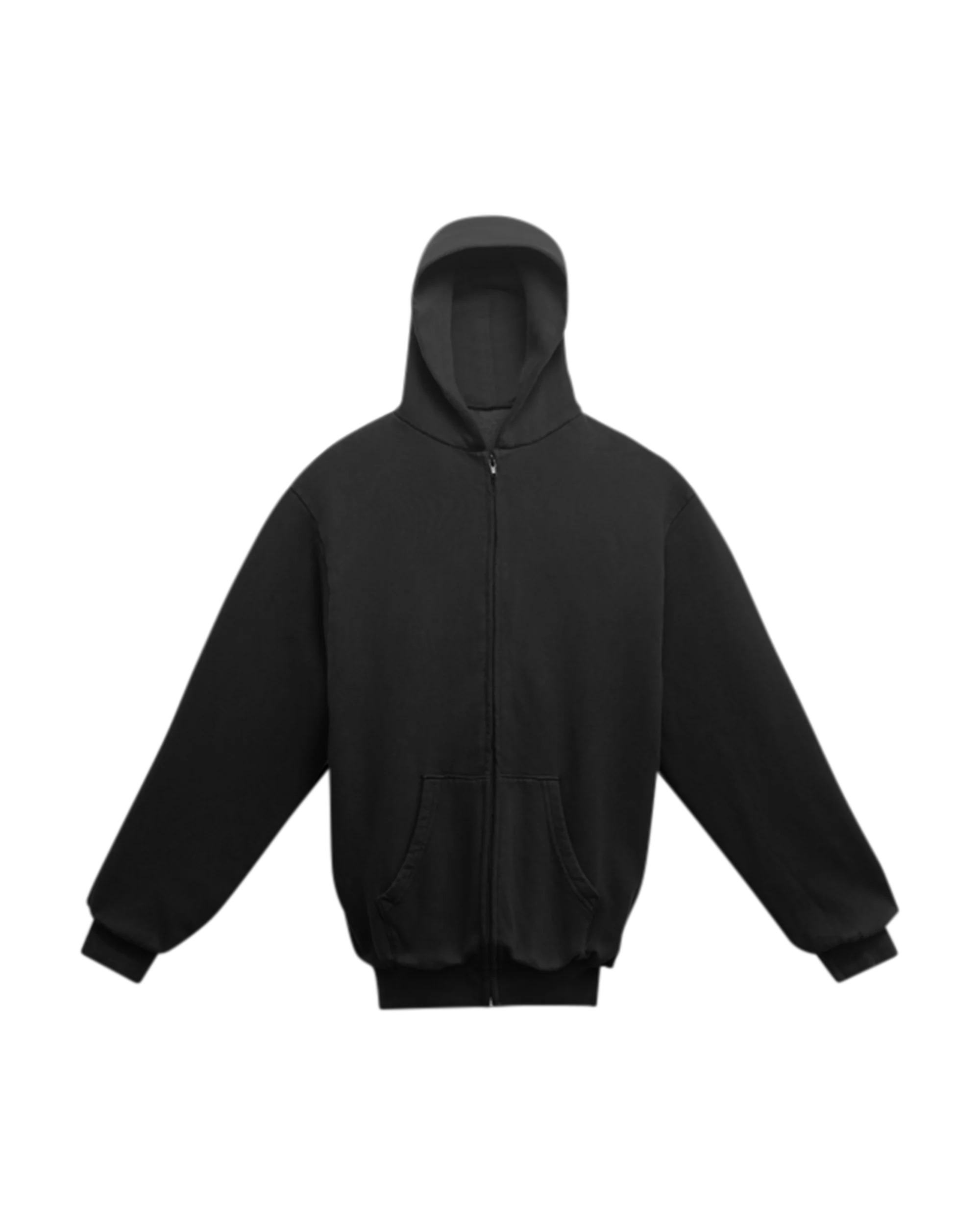 Men's Zip Up Everyday Black