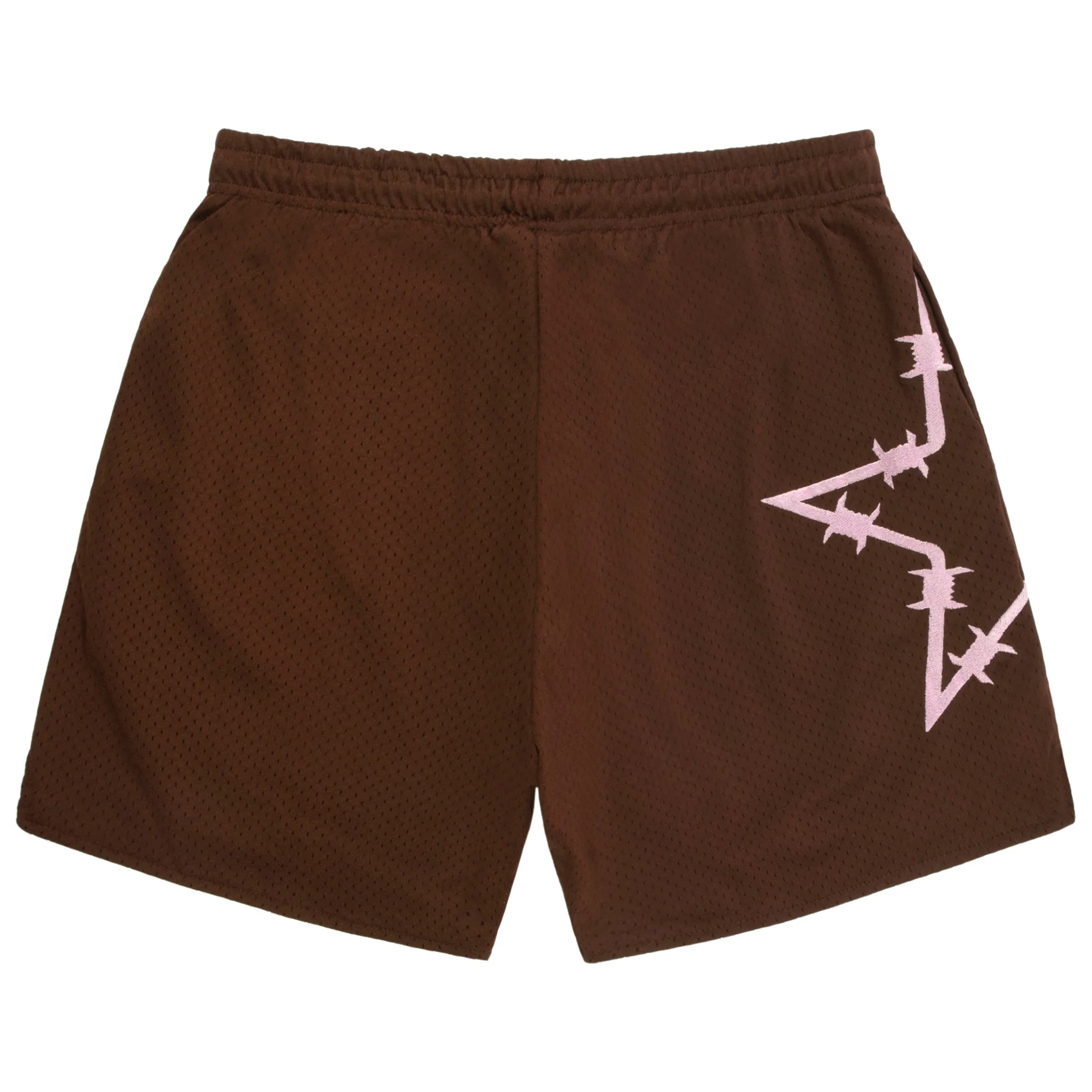 MESH SHORTS - BROWN - Image 2